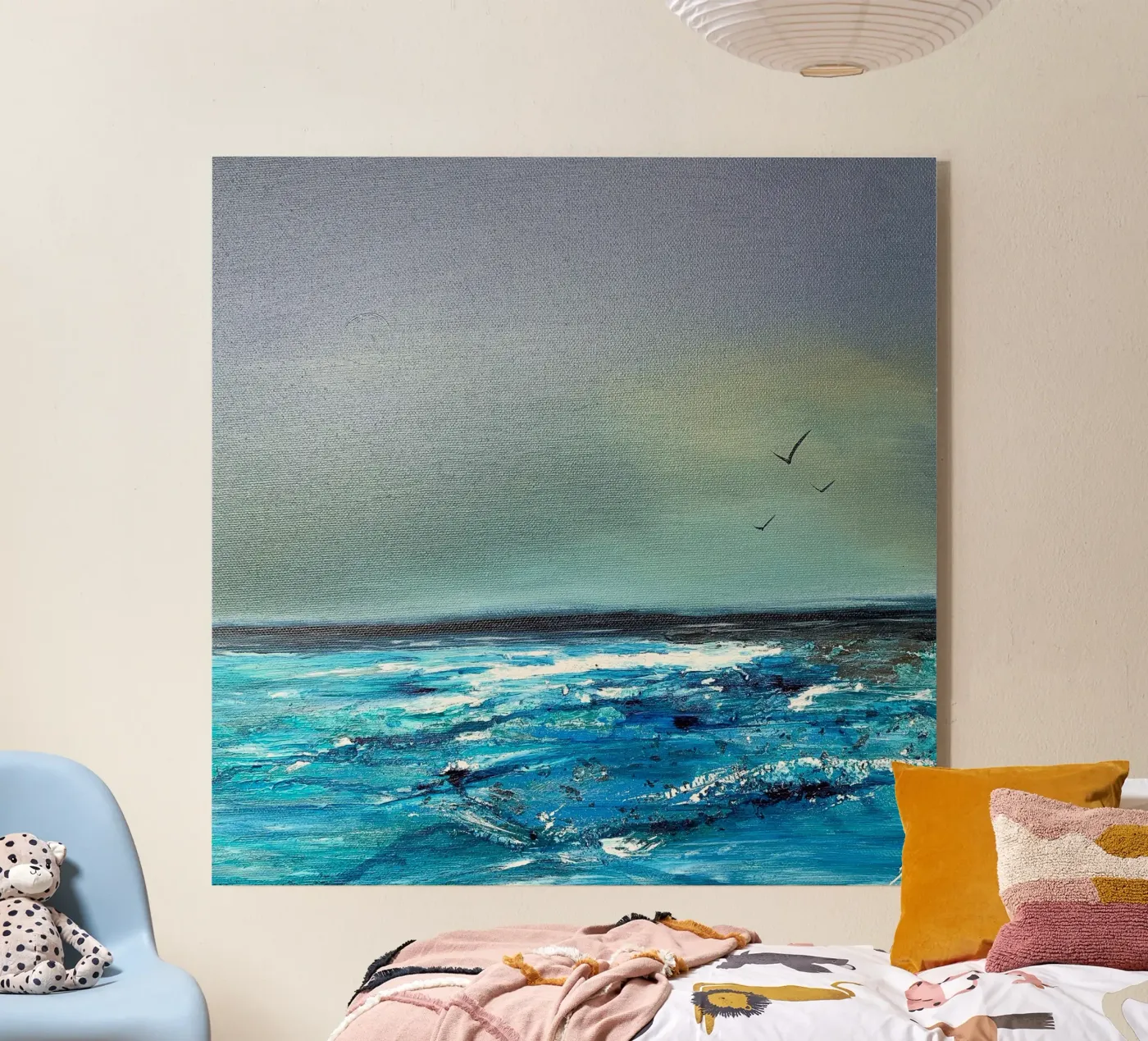 Die flache Welle acrylic glass by Alex Blaschke