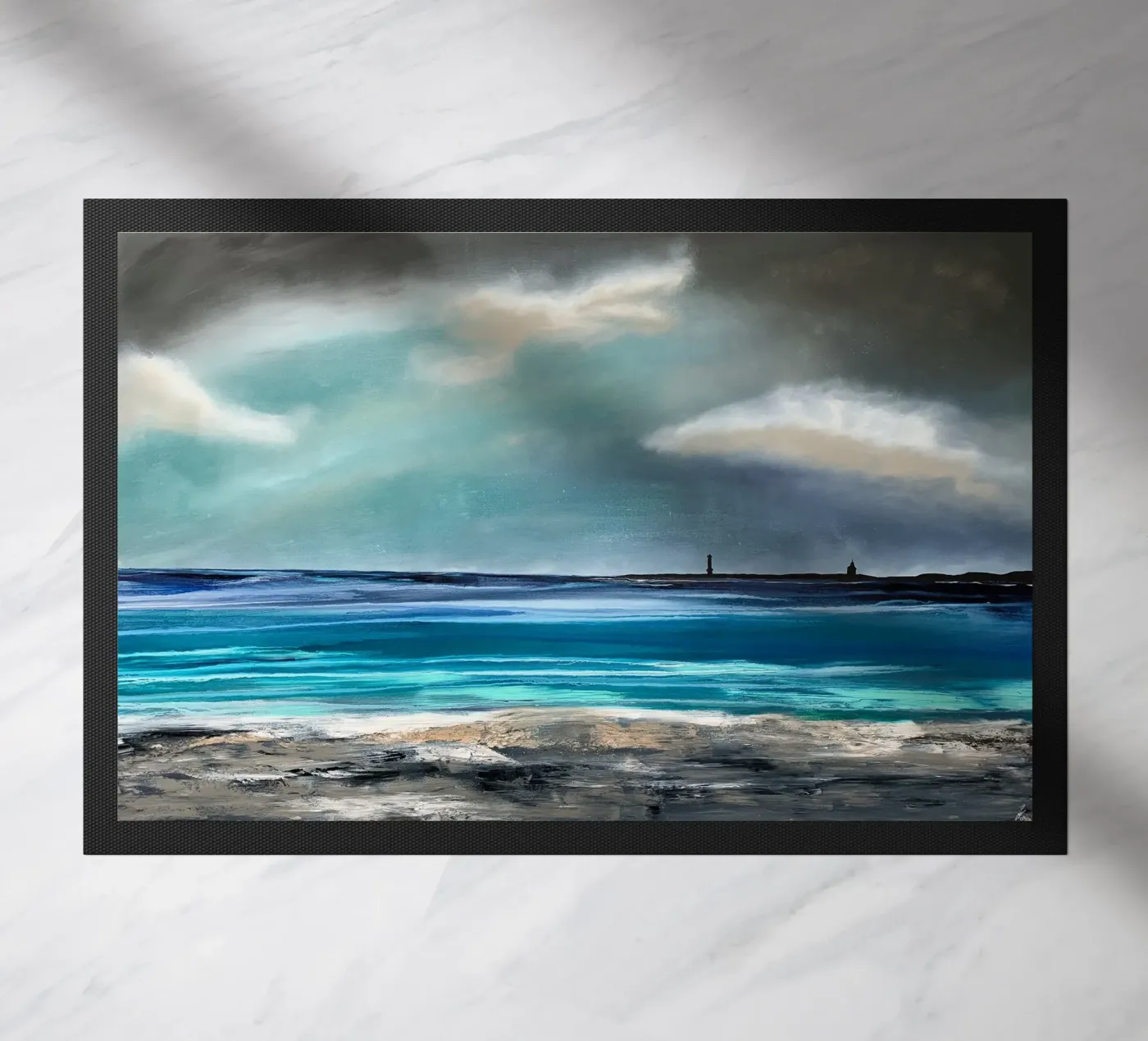 Liebe Flut deurmat van Alex Blaschke