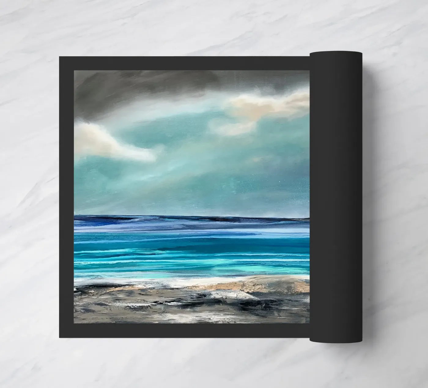 Liebe Flut deurmat van Alex Blaschke