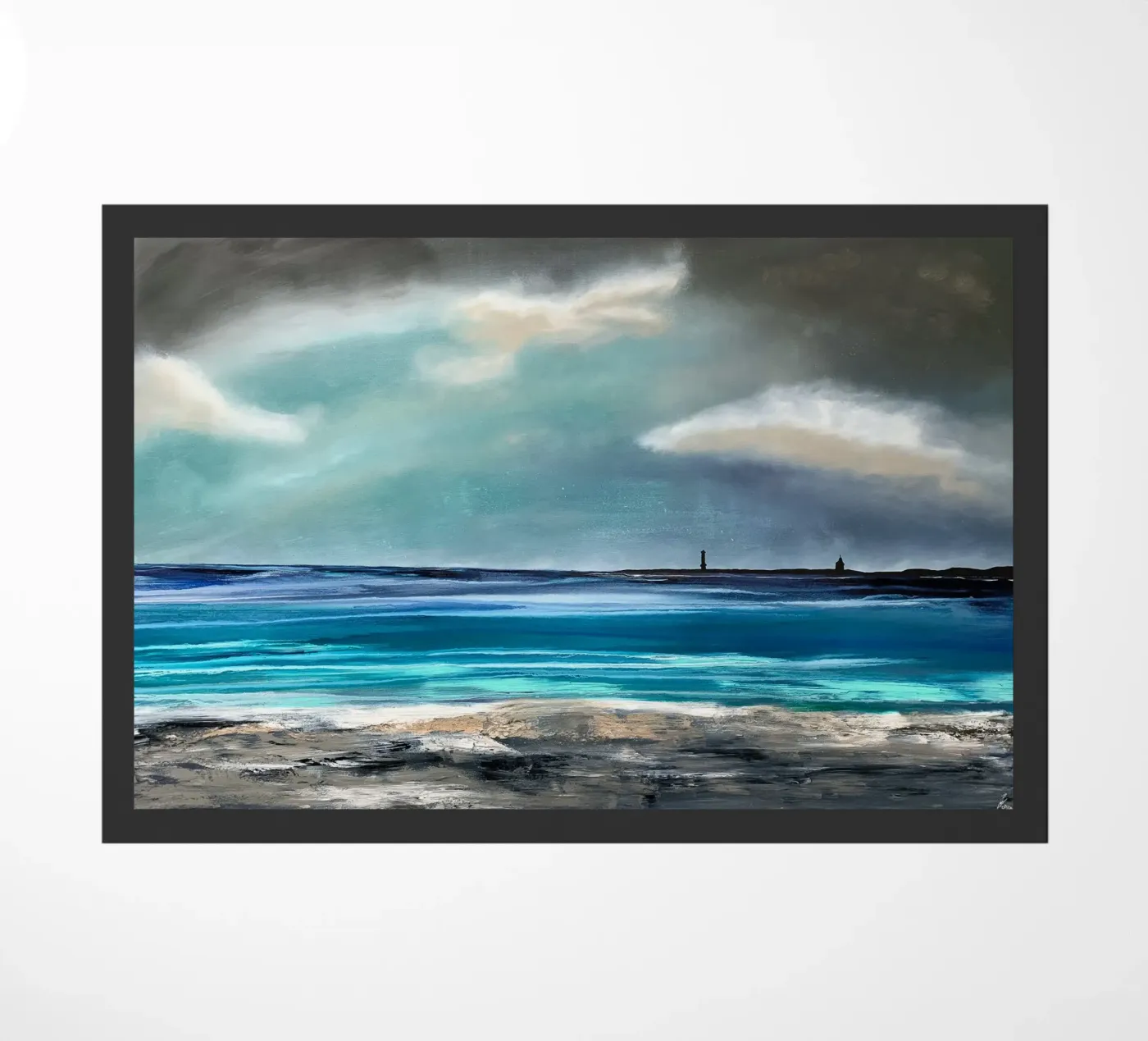 Liebe Flut deurmat van Alex Blaschke