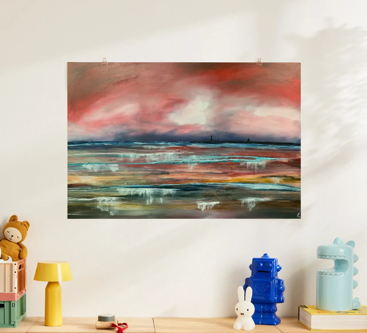 Liebe Ebbe poster by Alex Blaschke