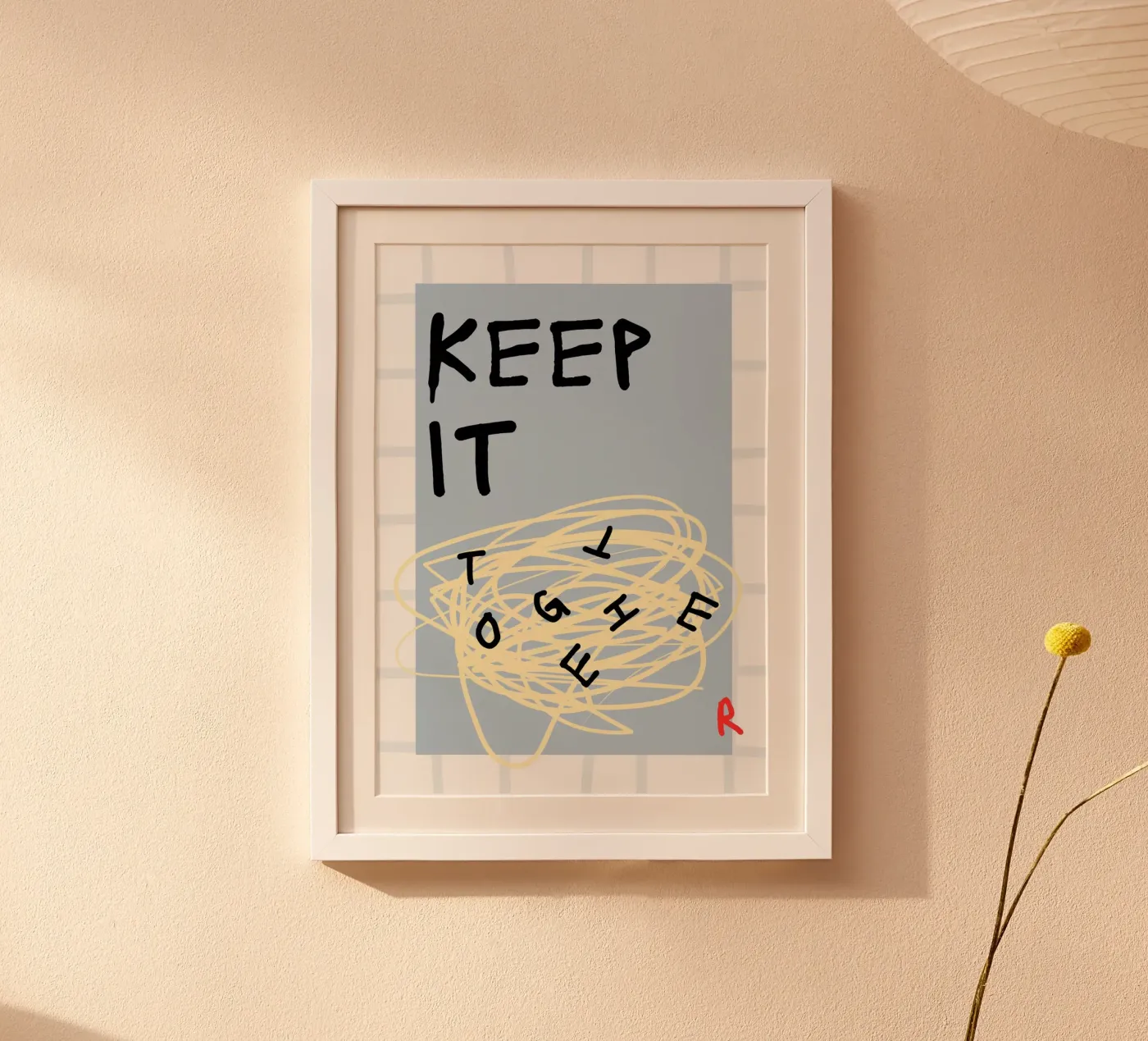 Keep it together poster van Cancel Simplicity