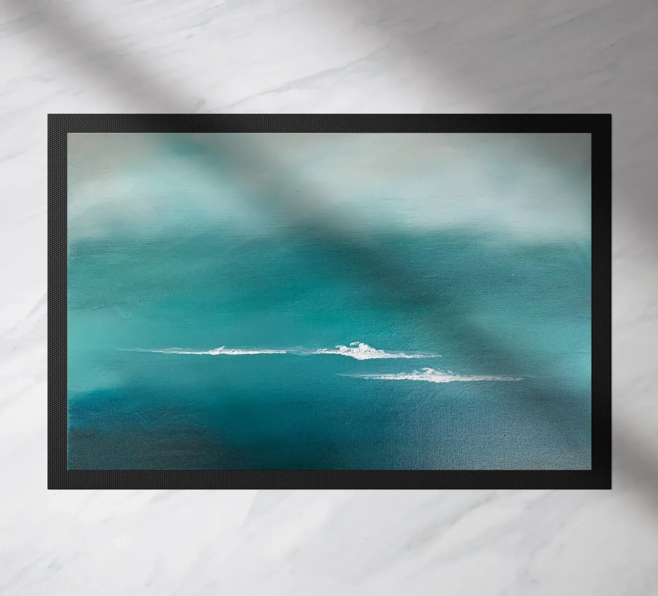 Waves like Clouds deurmat van Alex Blaschke