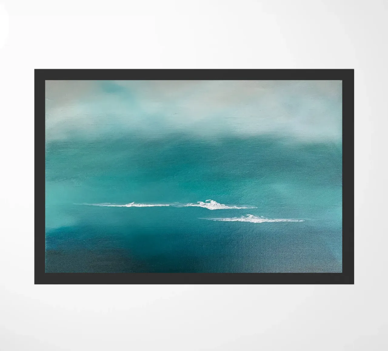 Waves like Clouds deurmat van Alex Blaschke