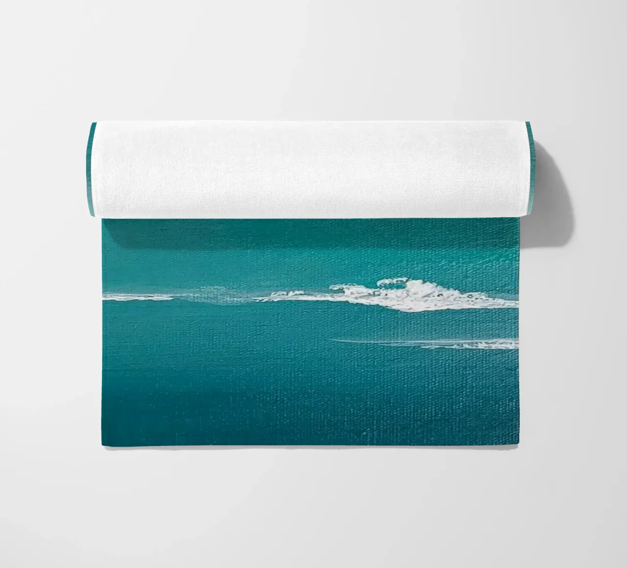 Waves like Clouds Strandtuch von Alex Blaschke