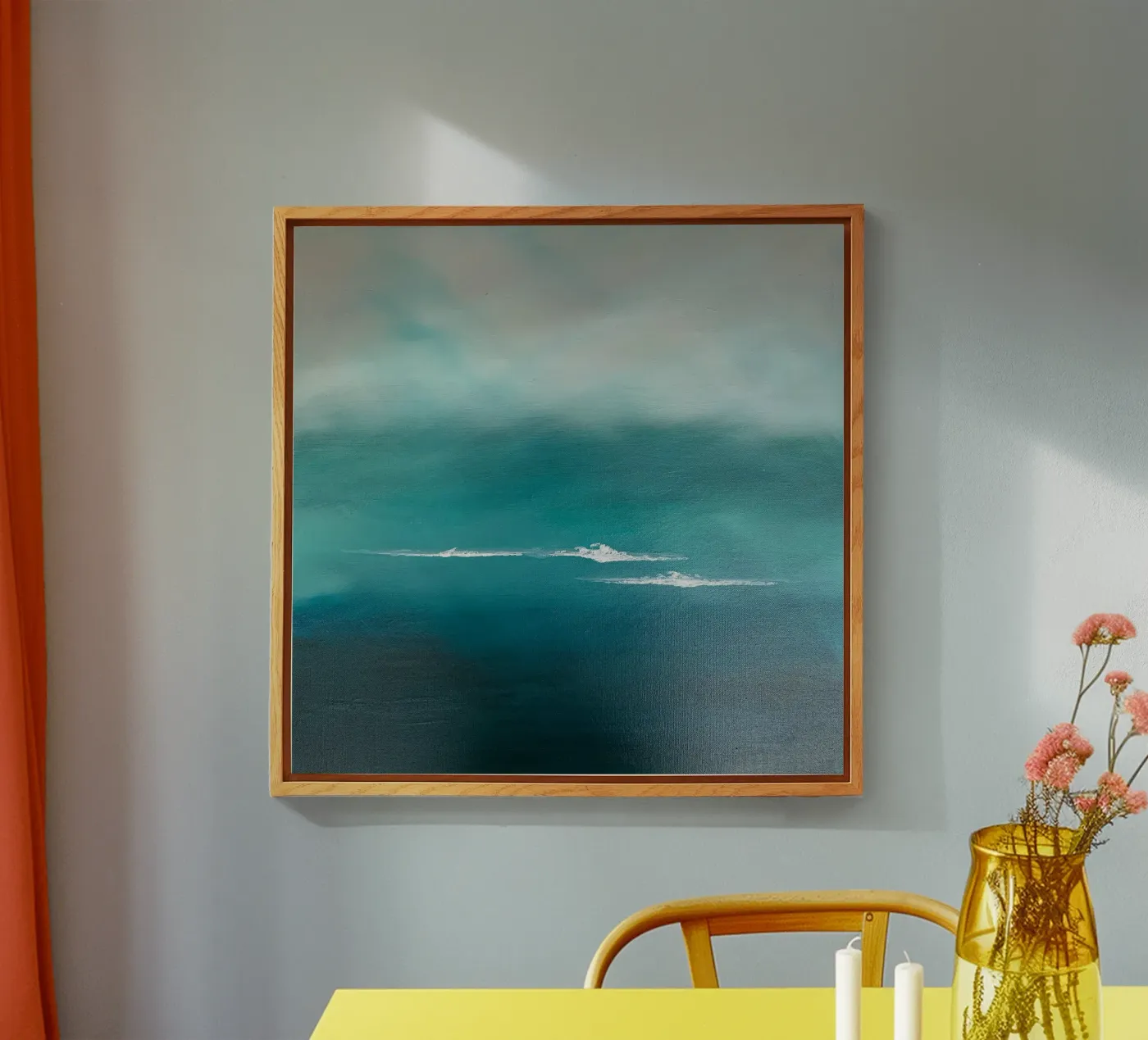 Waves like Clouds Acryl-Glas von Alex Blaschke