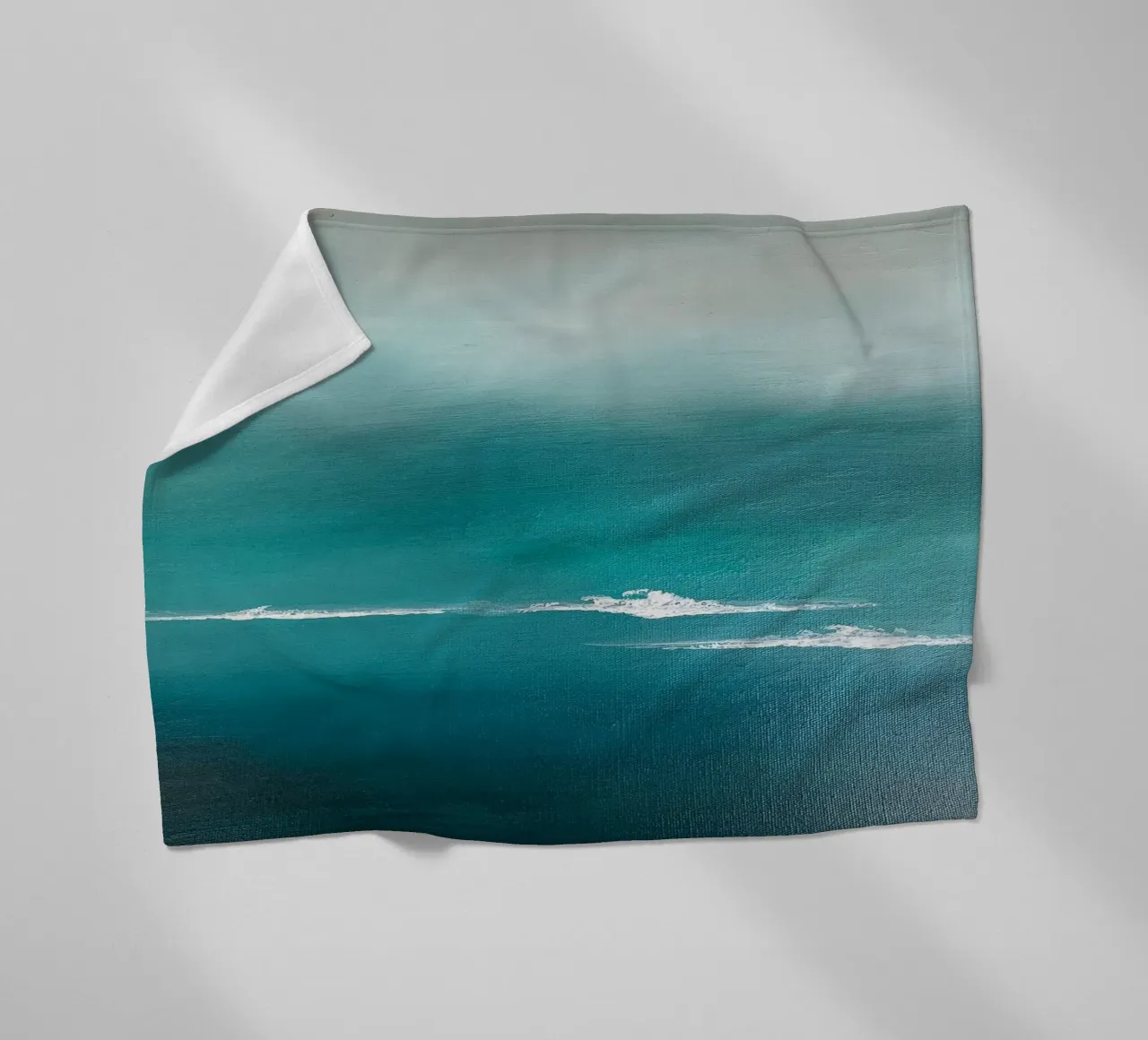 Waves like Clouds Fleecedecke von Alex Blaschke