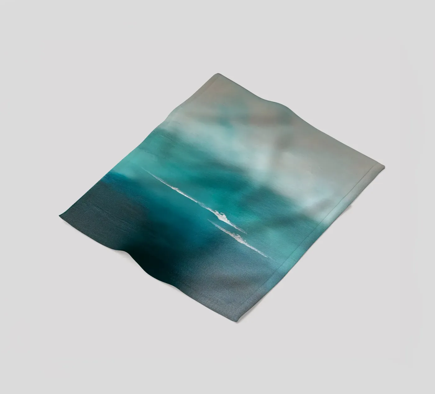 Waves like Clouds fleecedeken van Alex Blaschke