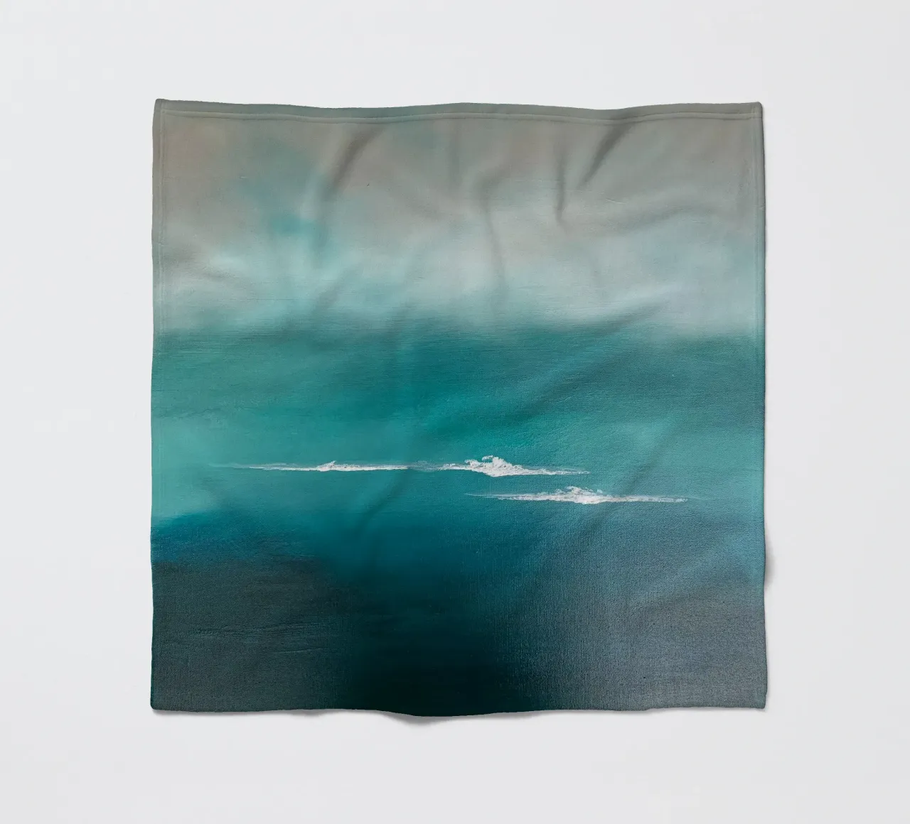 Waves like Clouds Fleecedecke von Alex Blaschke