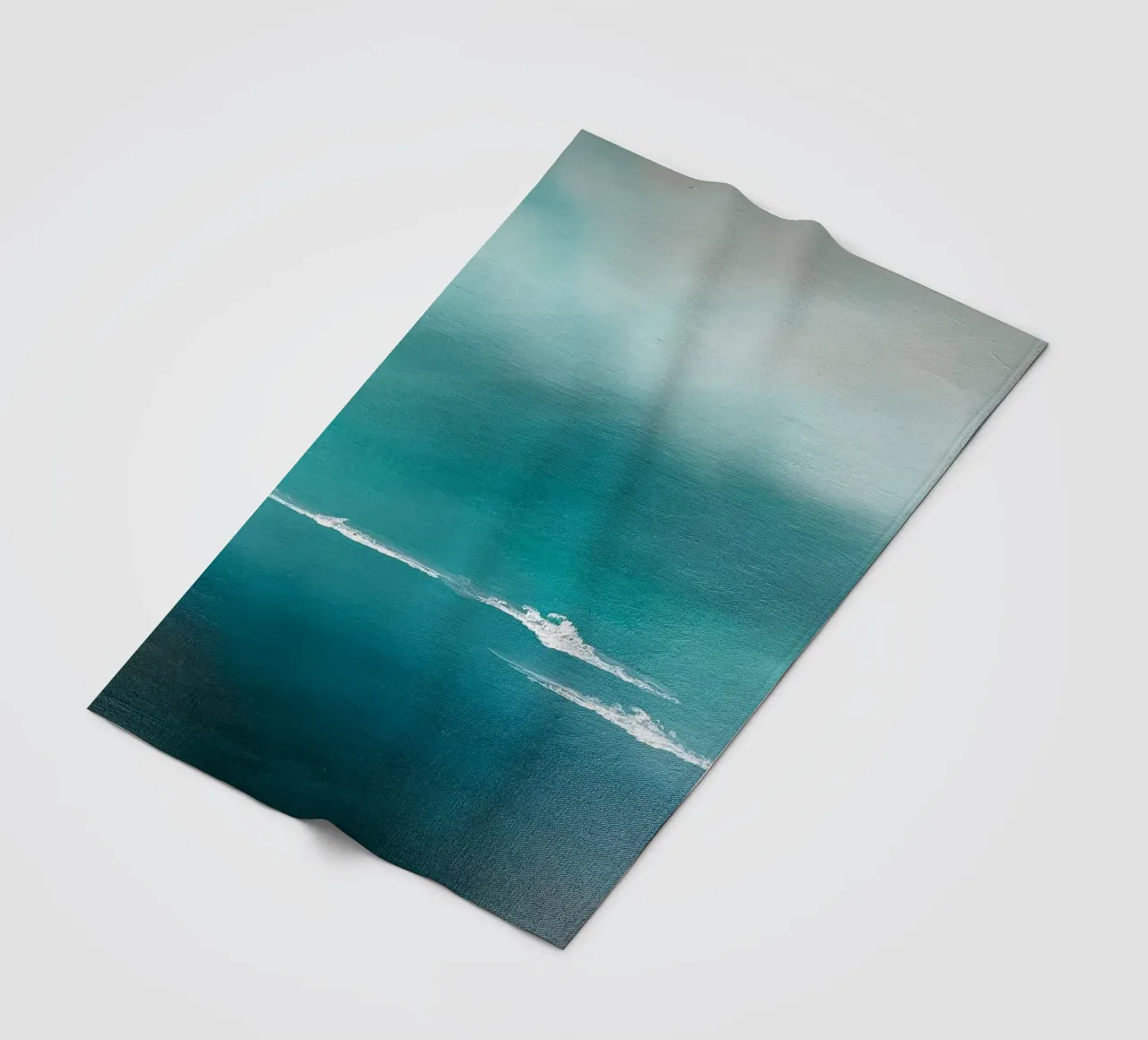 Waves like Clouds Fleecedecke von Alex Blaschke