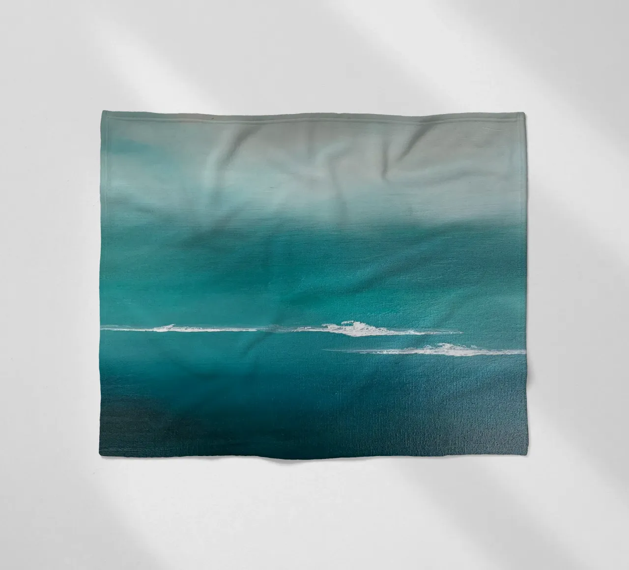 Waves like Clouds Fleecedecke von Alex Blaschke