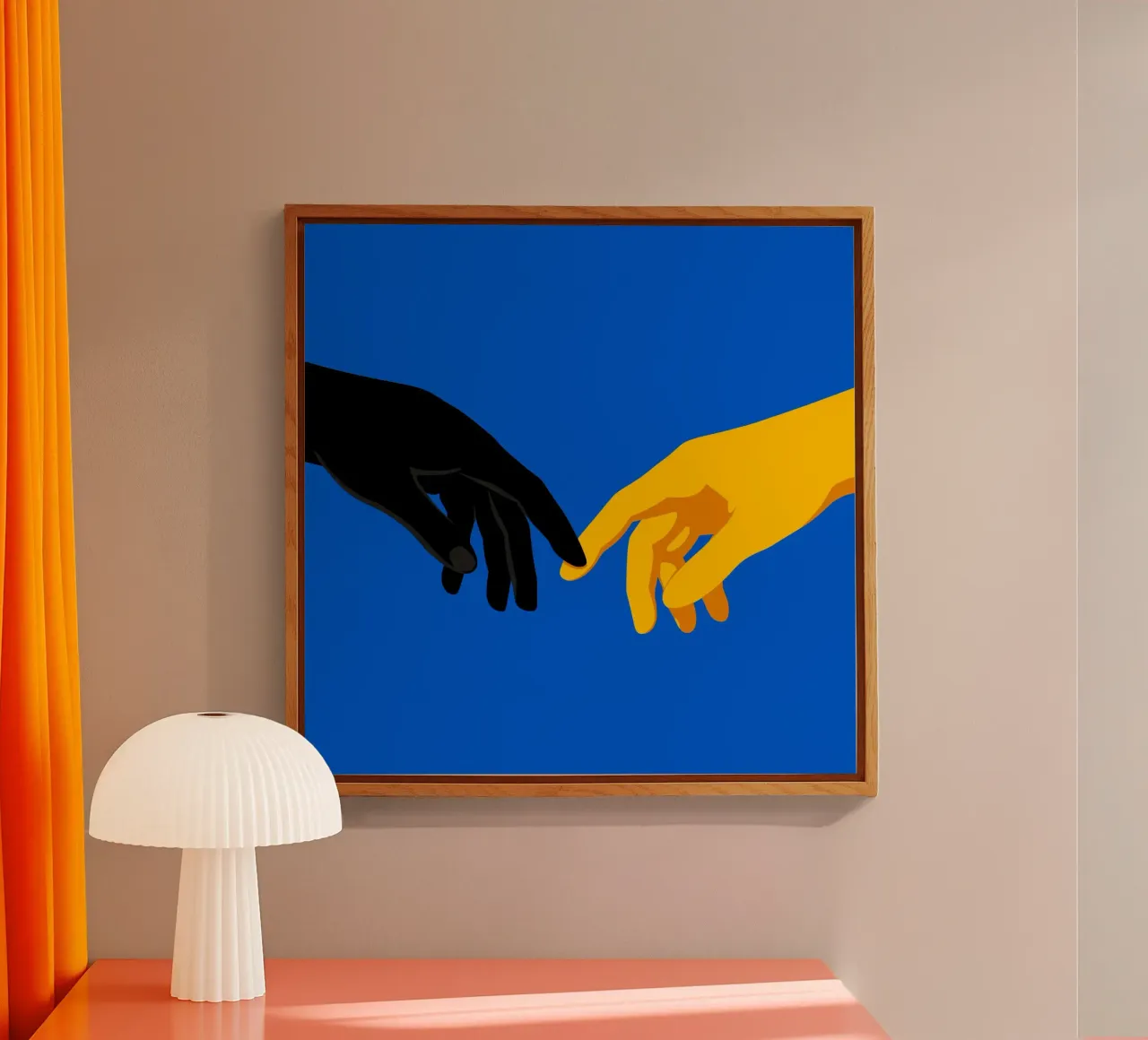 The Modern Connection plexiglass da brunaeuflauzino