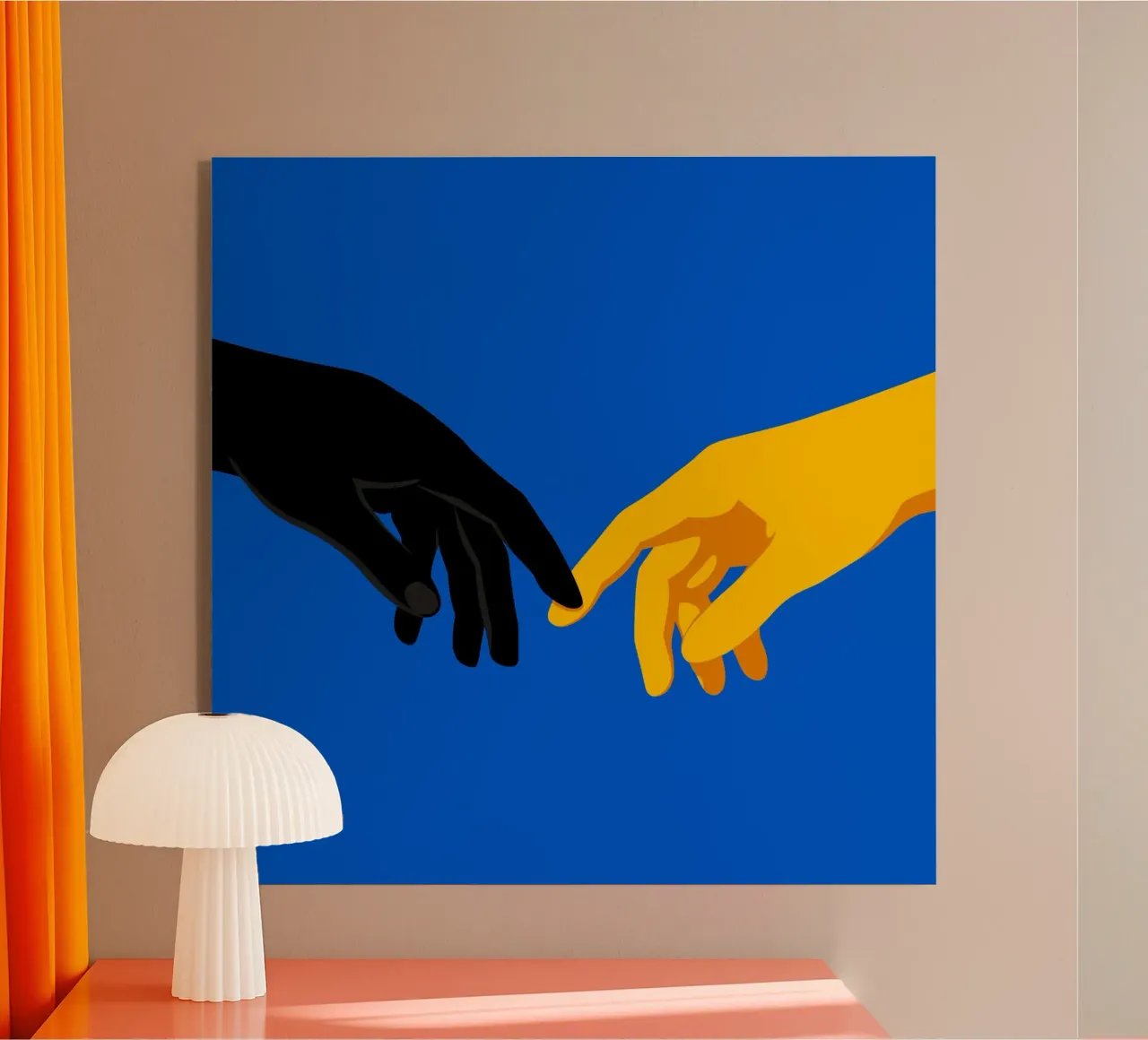 The Modern Connection plexiglass da brunaeuflauzino