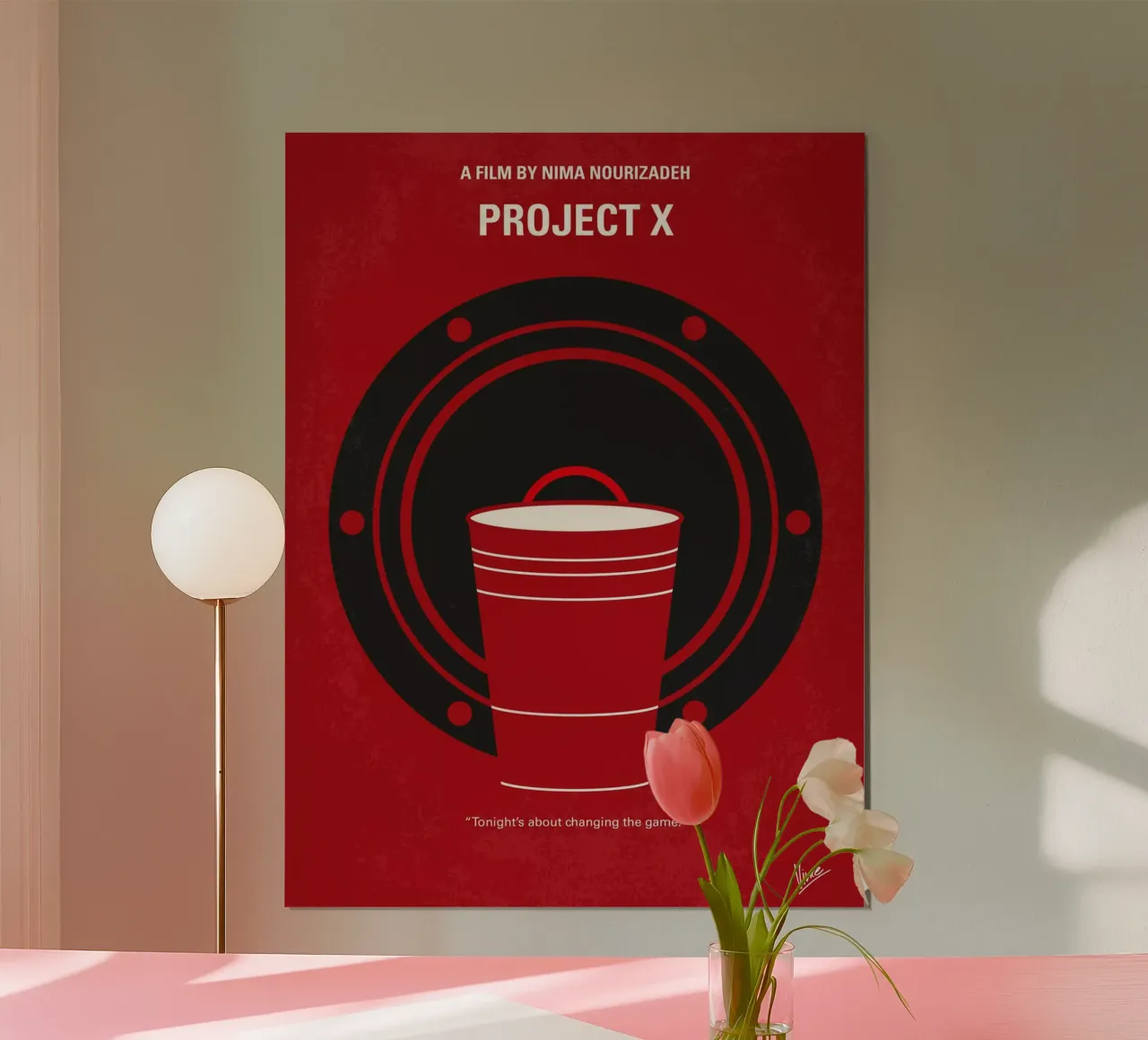 No393 My PROJECT X minimal movie poster poster da Chungkong