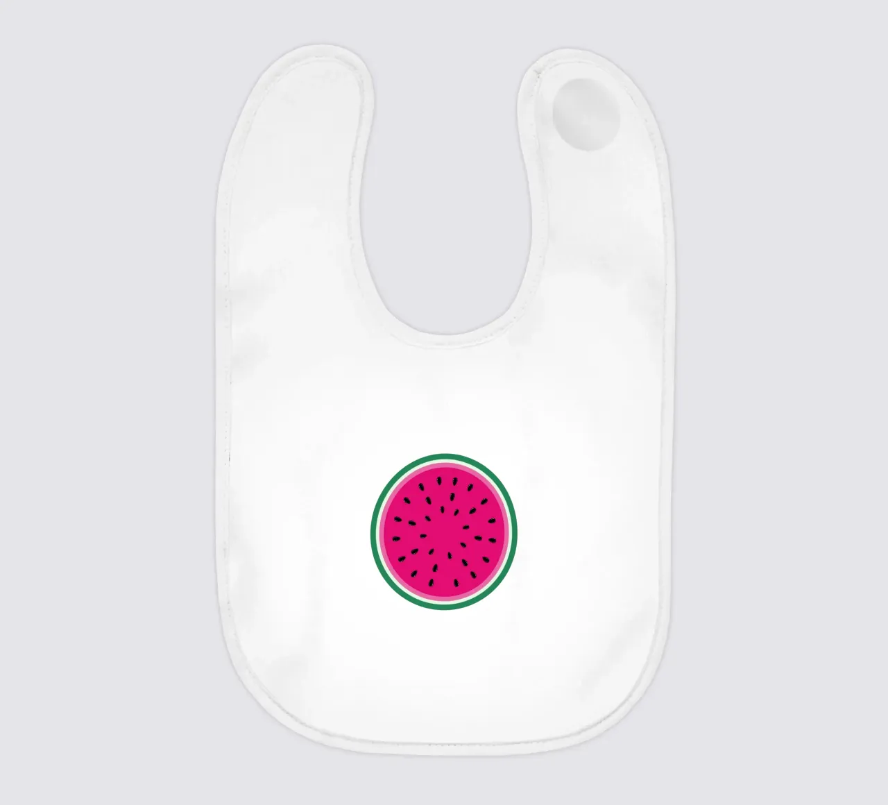 Watermelon Babylätzchen von by elle arts