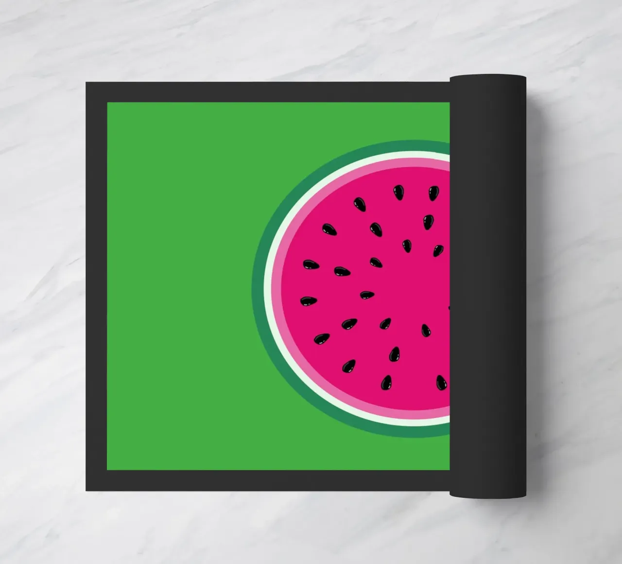 Watermelon deurmat van by elle arts