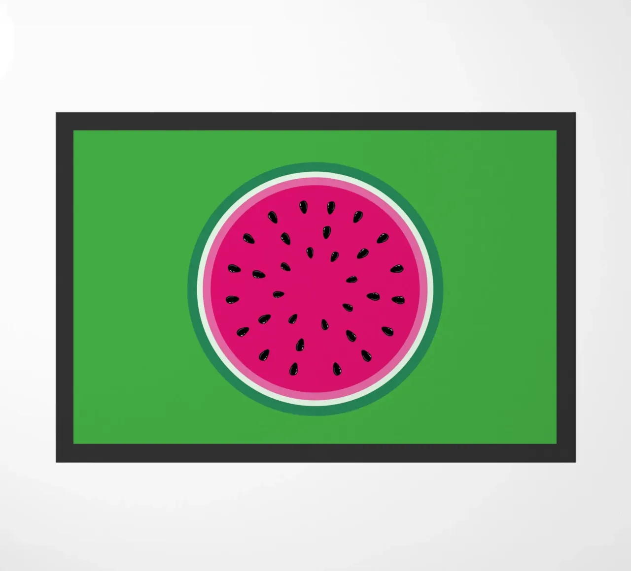 Watermelon deurmat van by elle arts