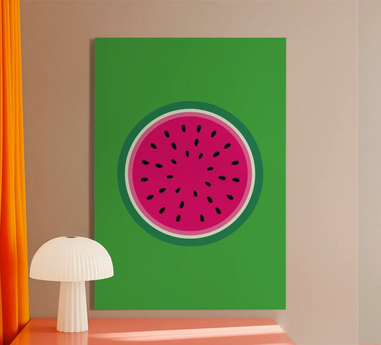 Watermelon plexiglass da by elle arts moments