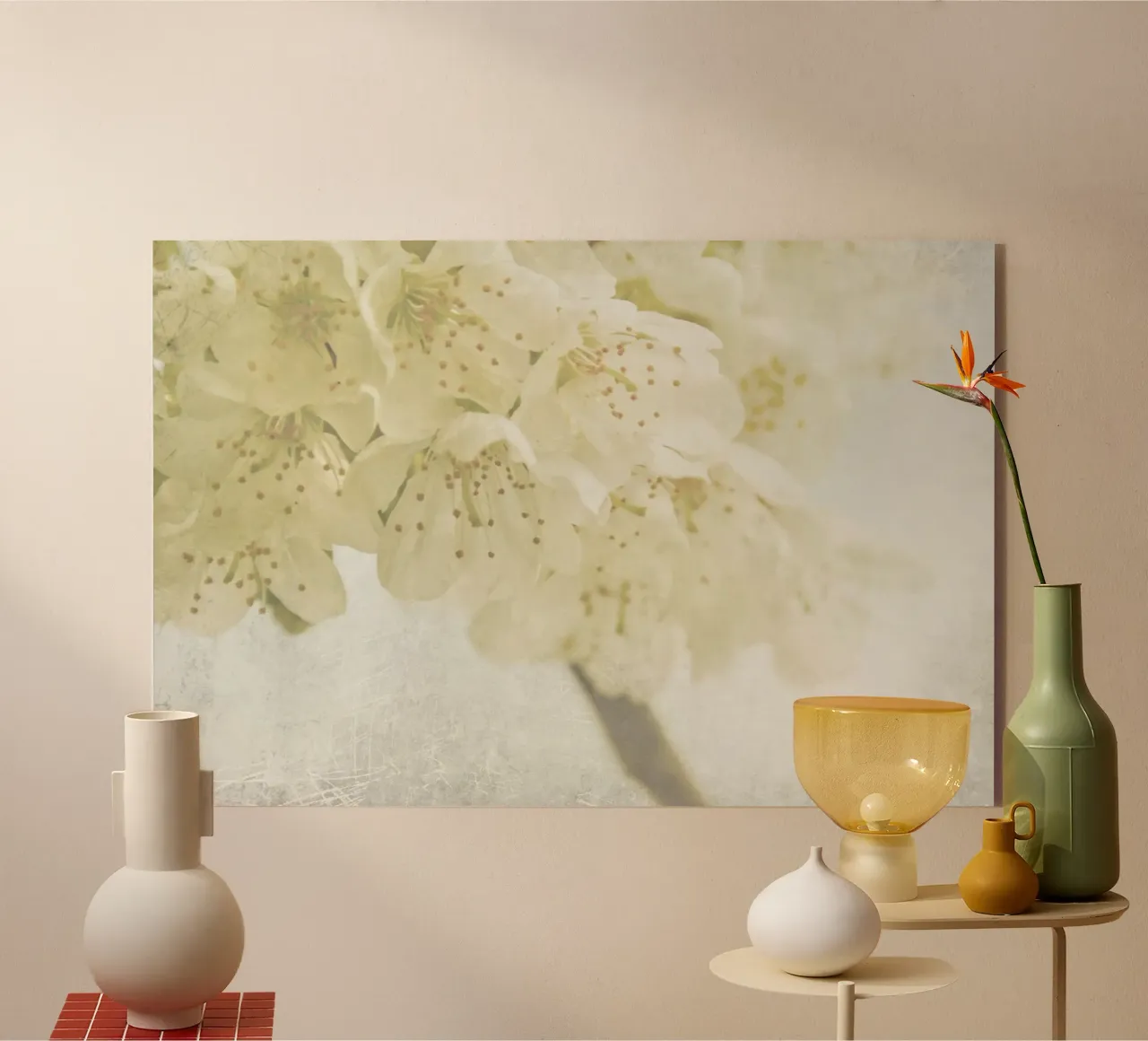 Kirschblüten plexiglass da Visuelle Poesie am Wegesrand