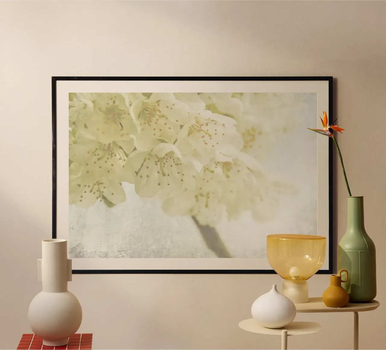 Kirschblüten poster da Visuelle Poesie am Wegesrand