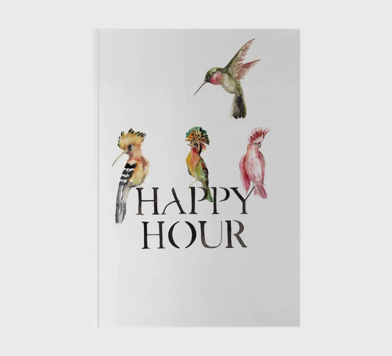 Happy Hour Every Hour notebook by Victoria Verbaan