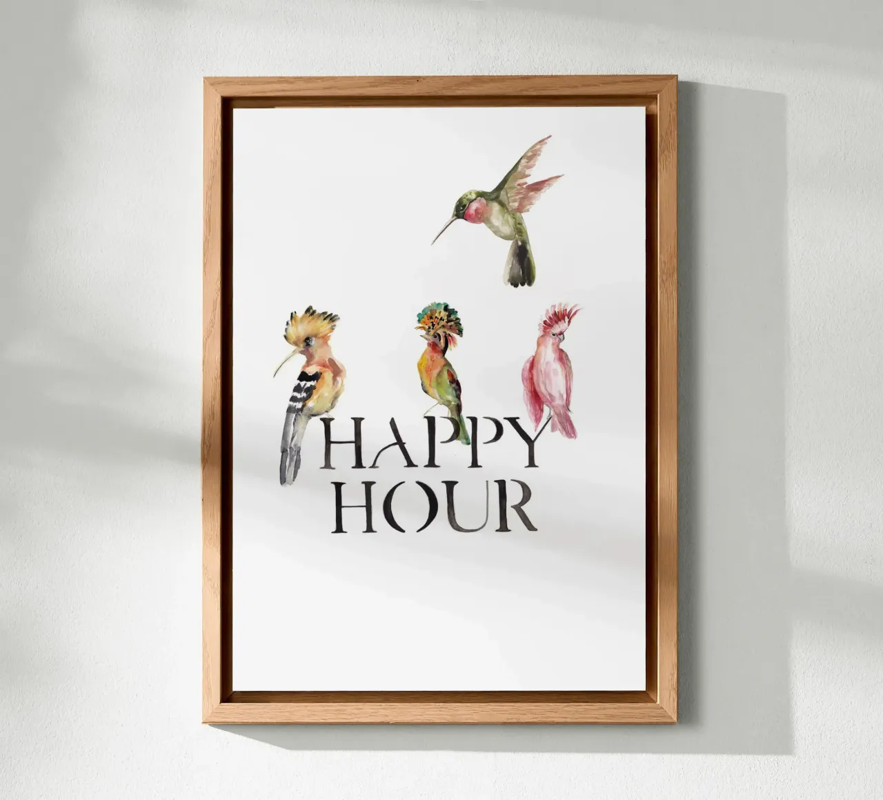 Happy Hour Every Hour alluminio dibond da Victoria Verbaan