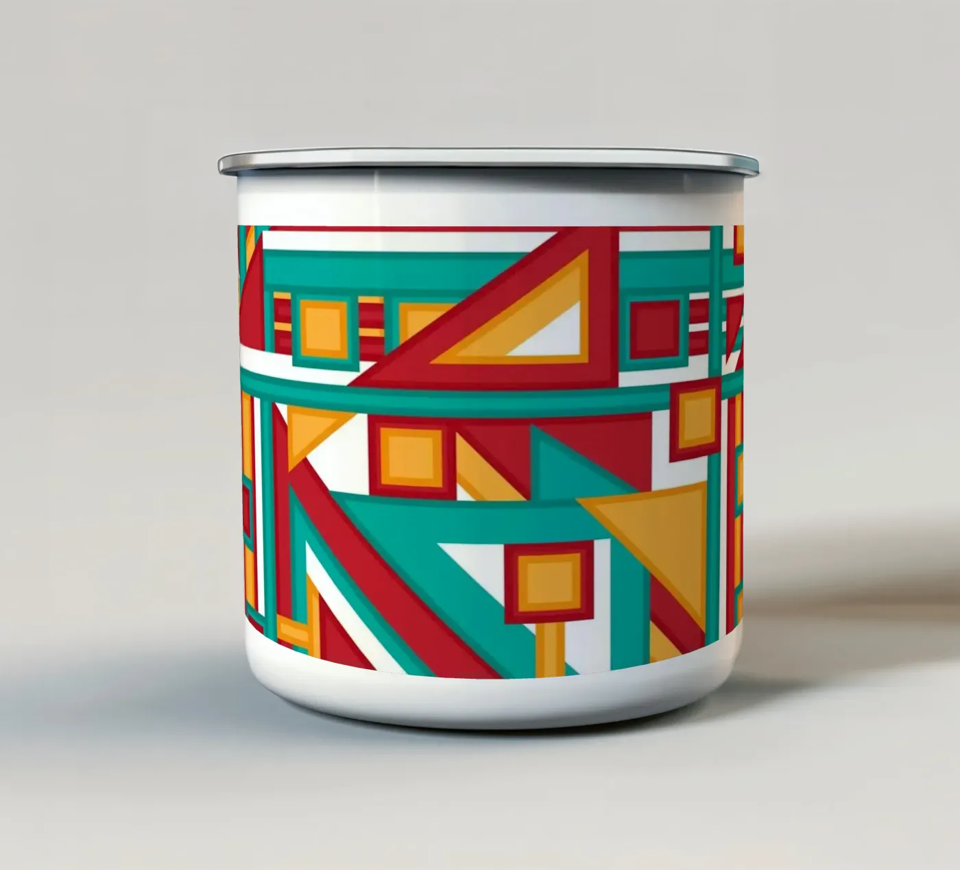 Wait enamel mug by shellybremmer