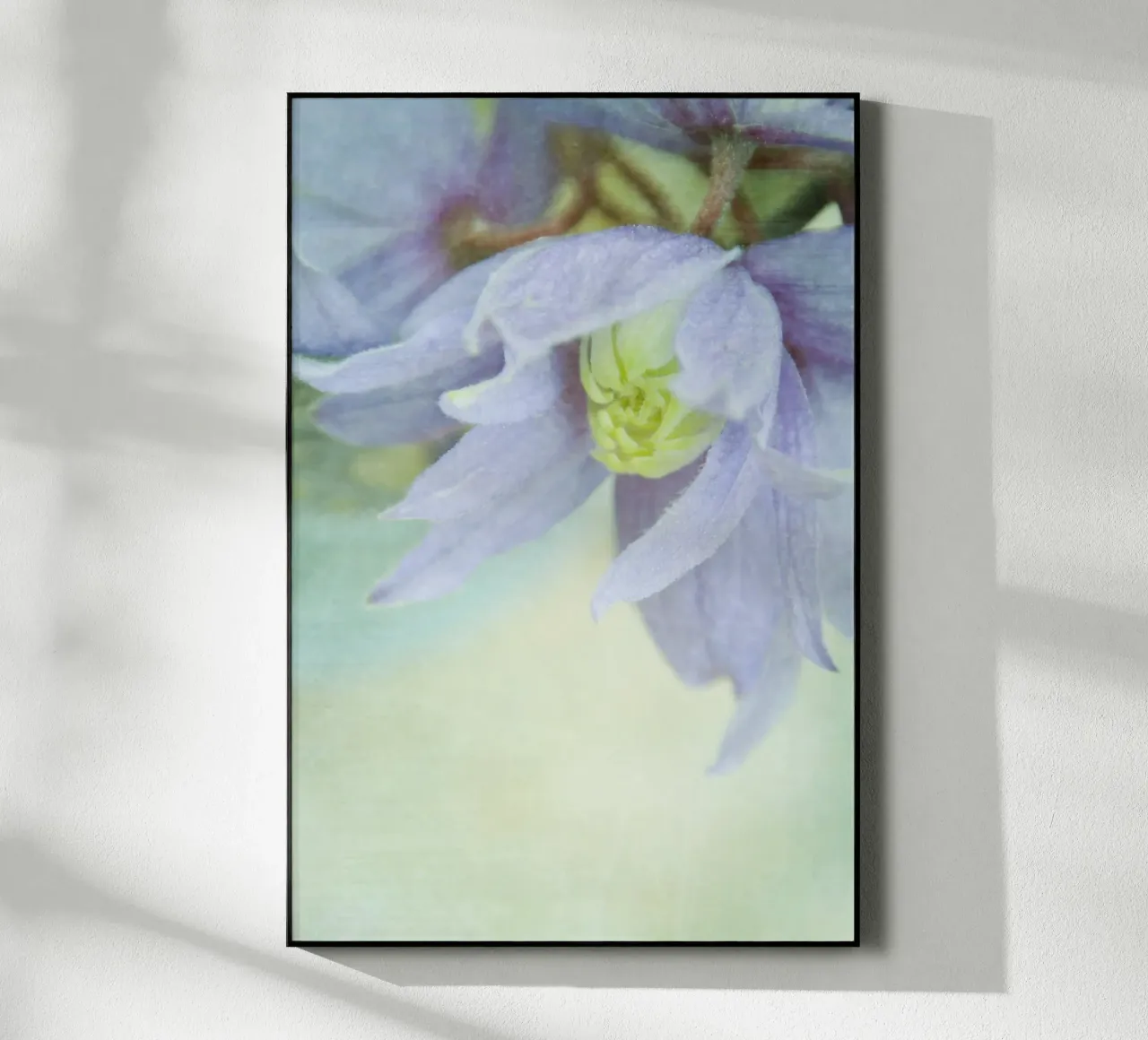 blue dancer Acryl-Glas von Visuelle Poesie am Wegesrand