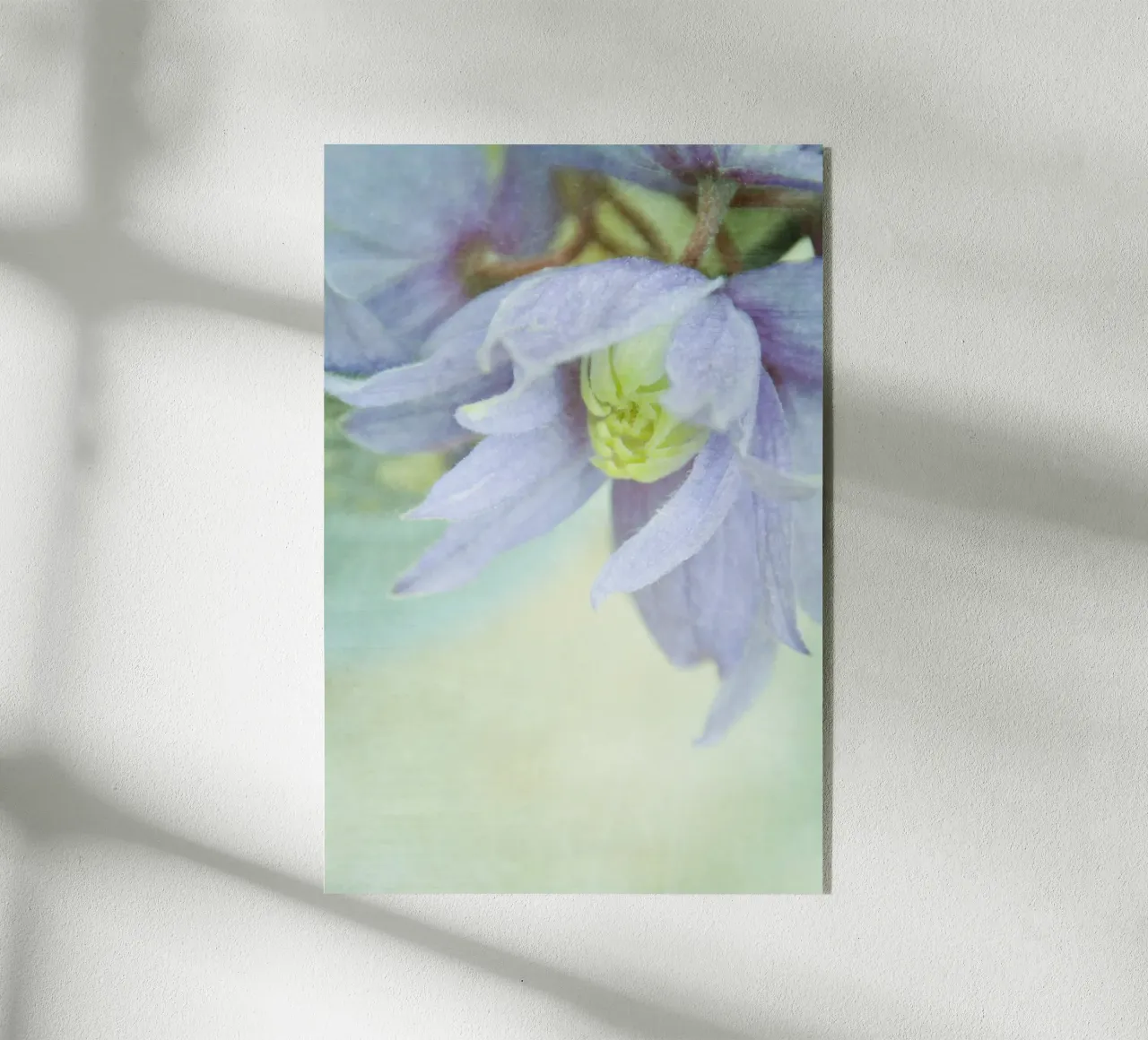 blue dancer Acryl-Glas von Visuelle Poesie am Wegesrand