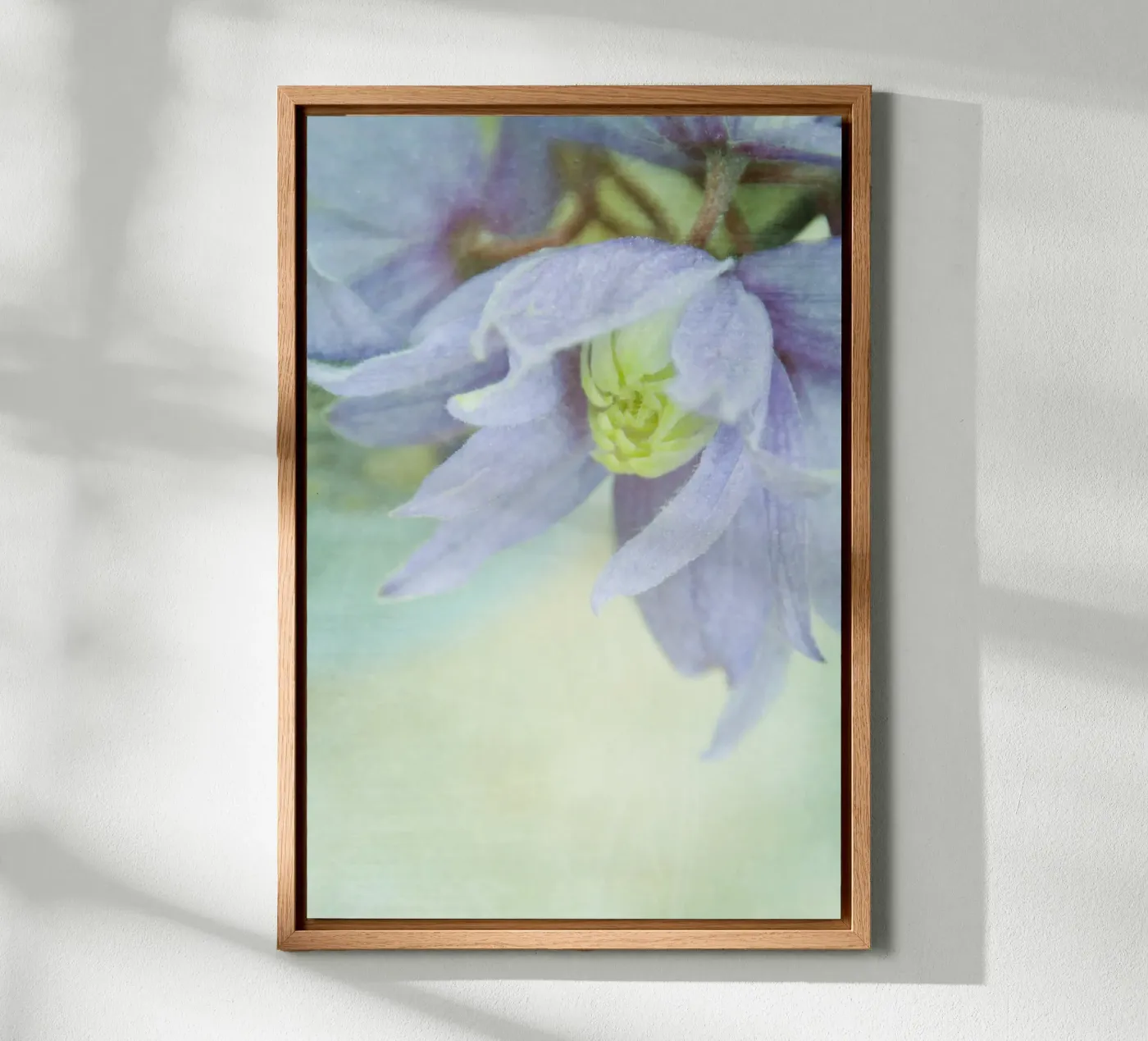 blue dancer canvas by Visuelle Poesie am Wegesrand