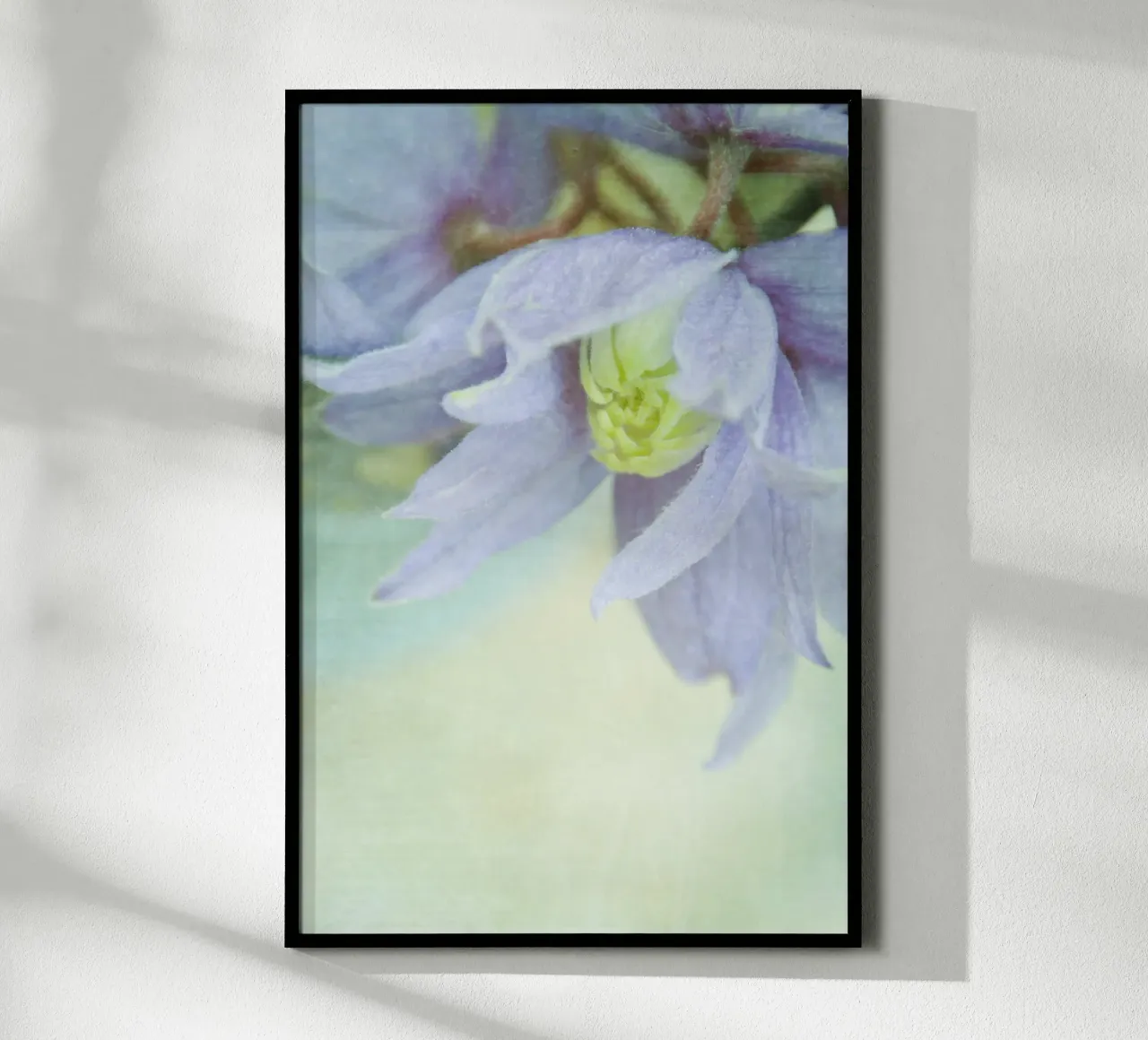 blue dancer poster van Visuelle Poesie am Wegesrand