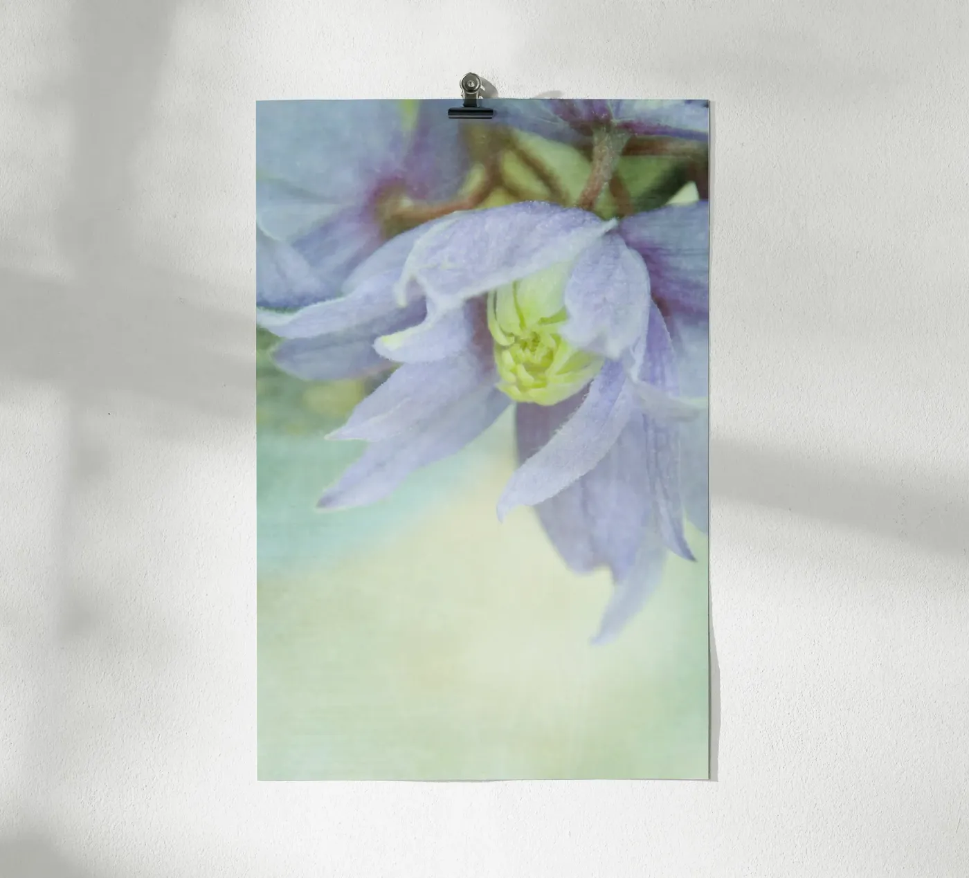 blue dancer Poster von Visuelle Poesie am Wegesrand