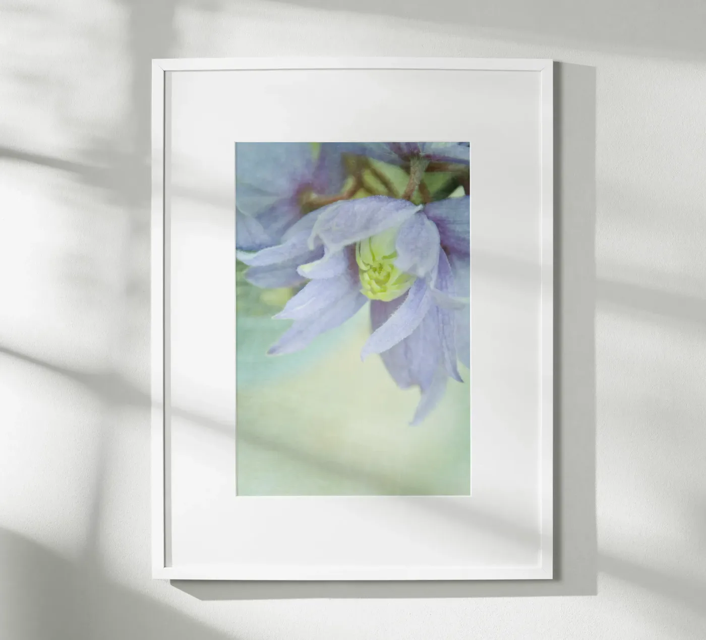 blue dancer Poster von Visuelle Poesie am Wegesrand