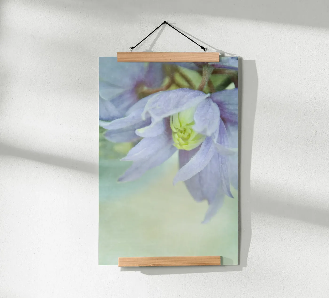 blue dancer Poster von Visuelle Poesie am Wegesrand