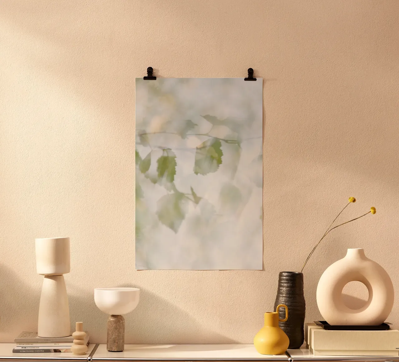 etheric moment poster van Visuelle Poesie am Wegesrand