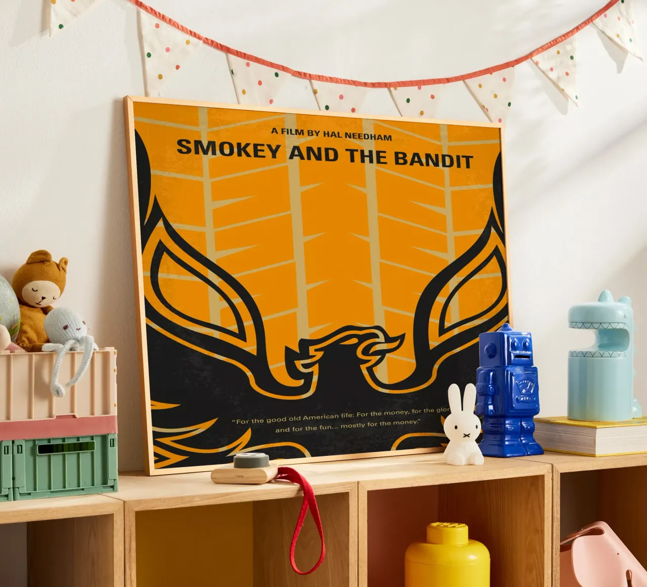 No398 My smokey and the bandits minimal movie poster poster da Chungkong