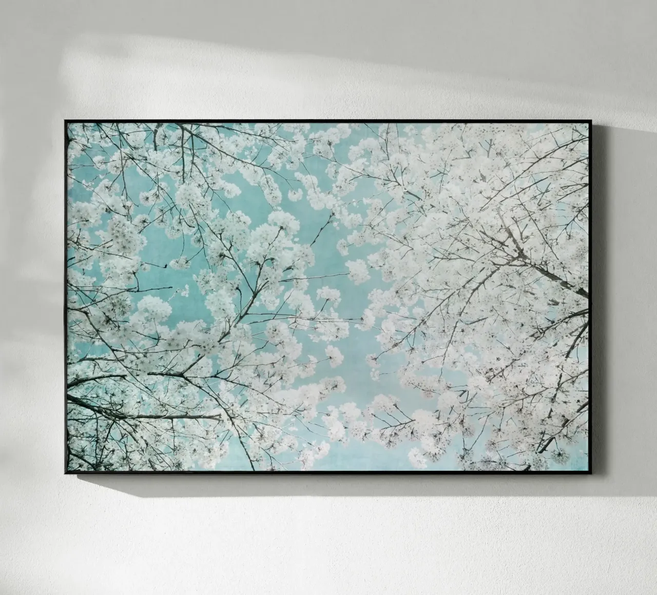 painterly blossoms plexiglass da Visuelle Poesie am Wegesrand