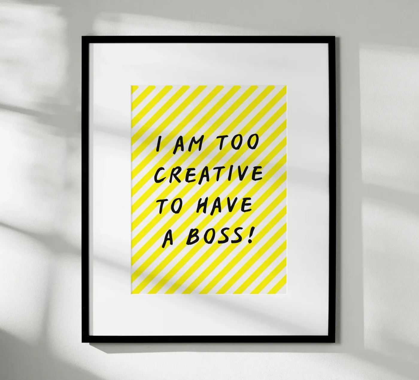I´m too creative - Farbvarianten poster da Ohkimiko