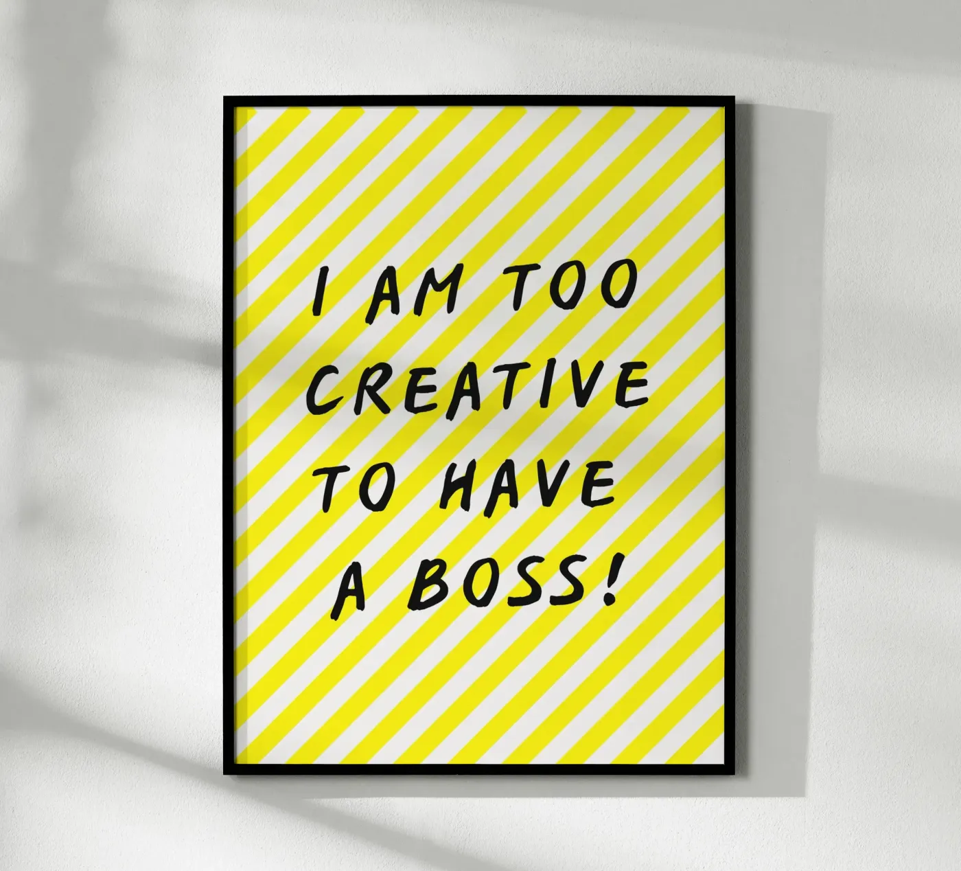 I´m too creative - Farbvarianten poster da Ohkimiko