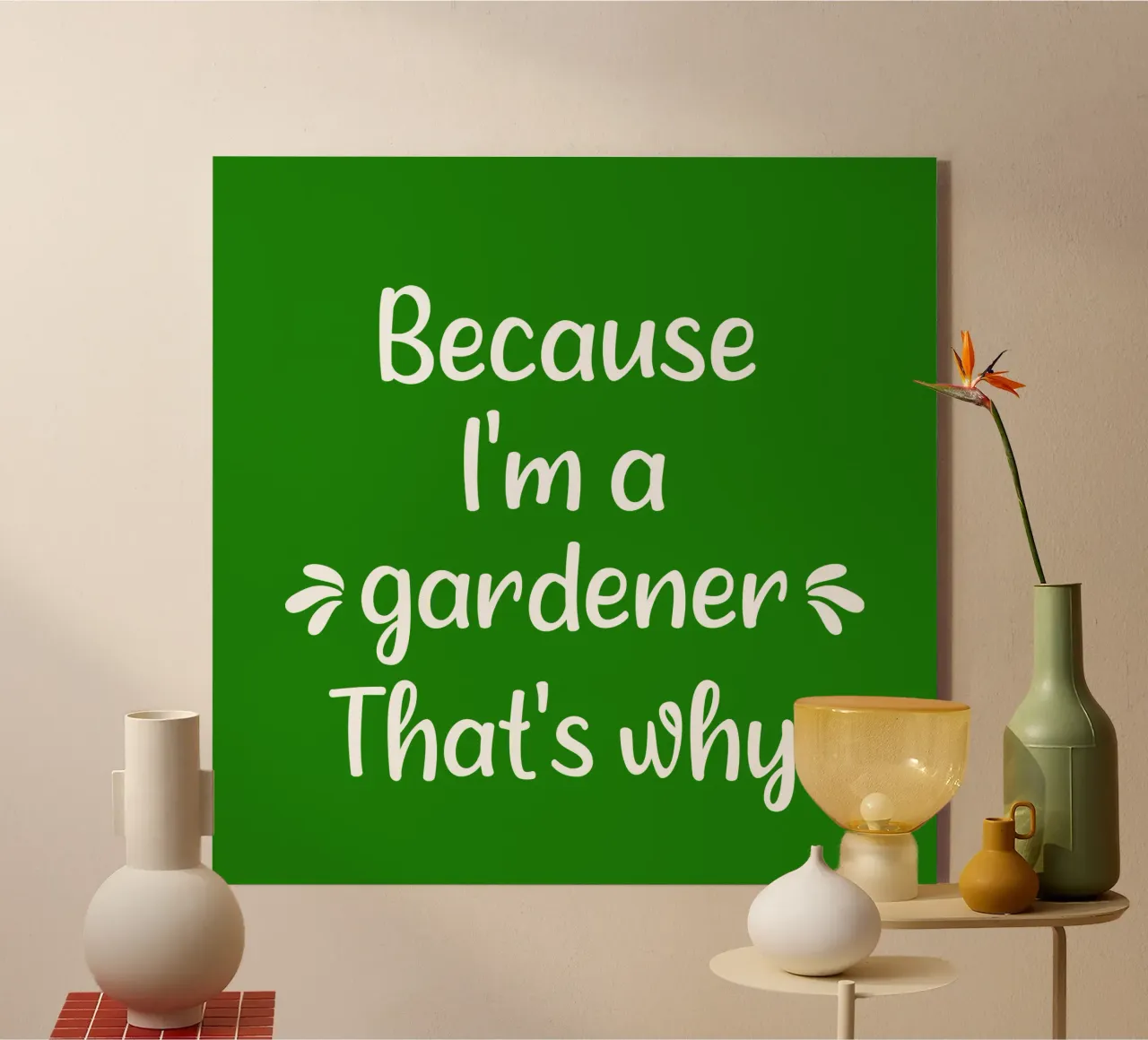because I'm  gardener that's why plexiglass da mygreenvalue