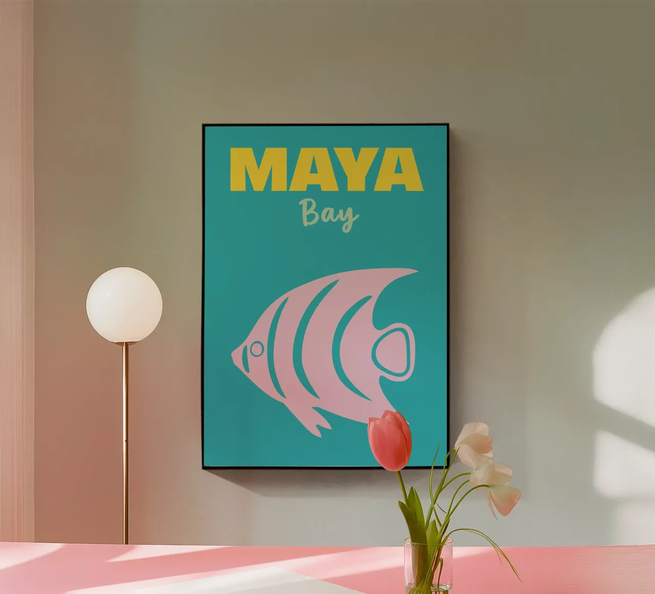 Baia Maya plexiglass da Colorful Homes