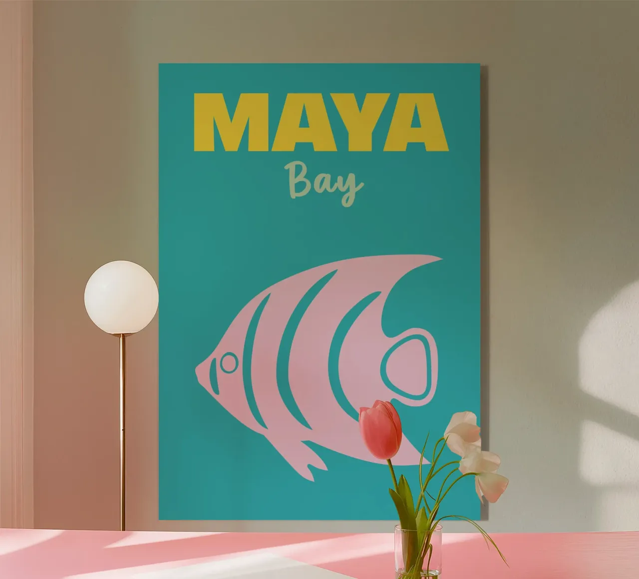 Baia Maya plexiglass da Colorful Homes