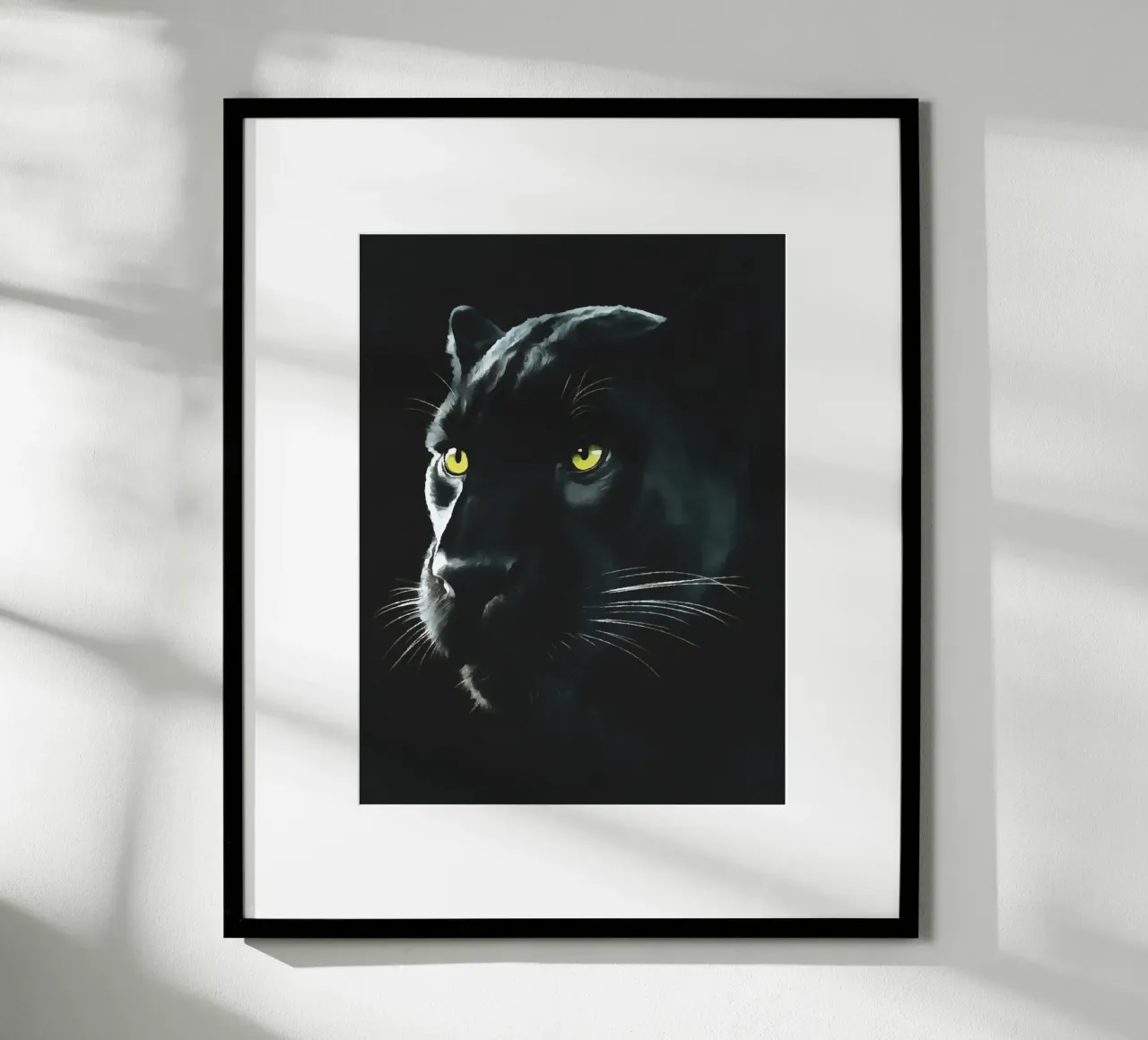 Una pantera nera poster da Fred-Graph