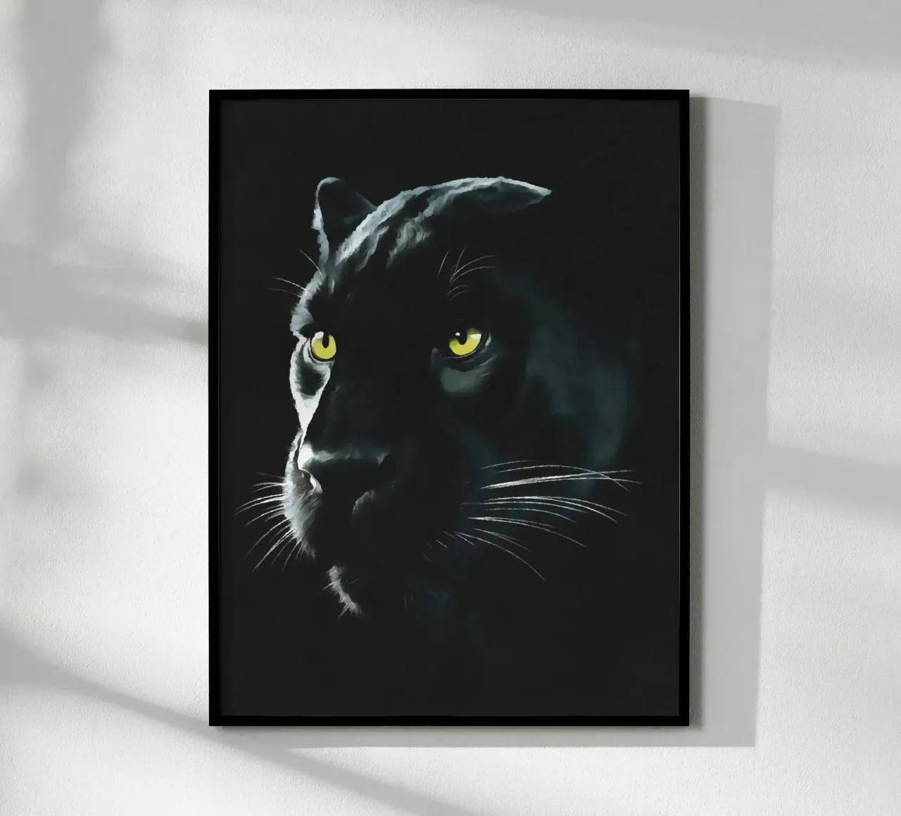 Una pantera nera poster da Fred-Graph