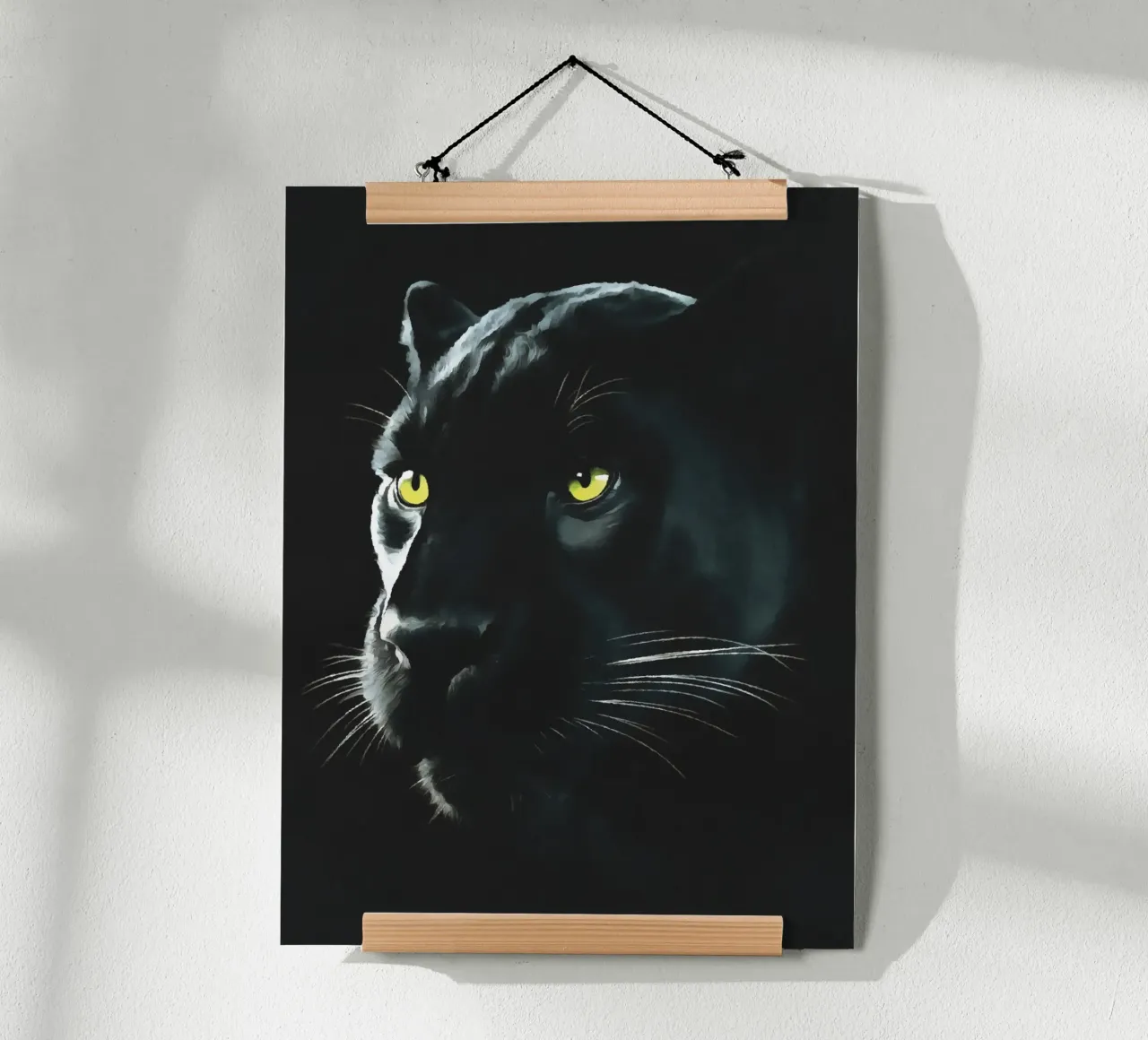 Una pantera nera poster da Fred-Graph