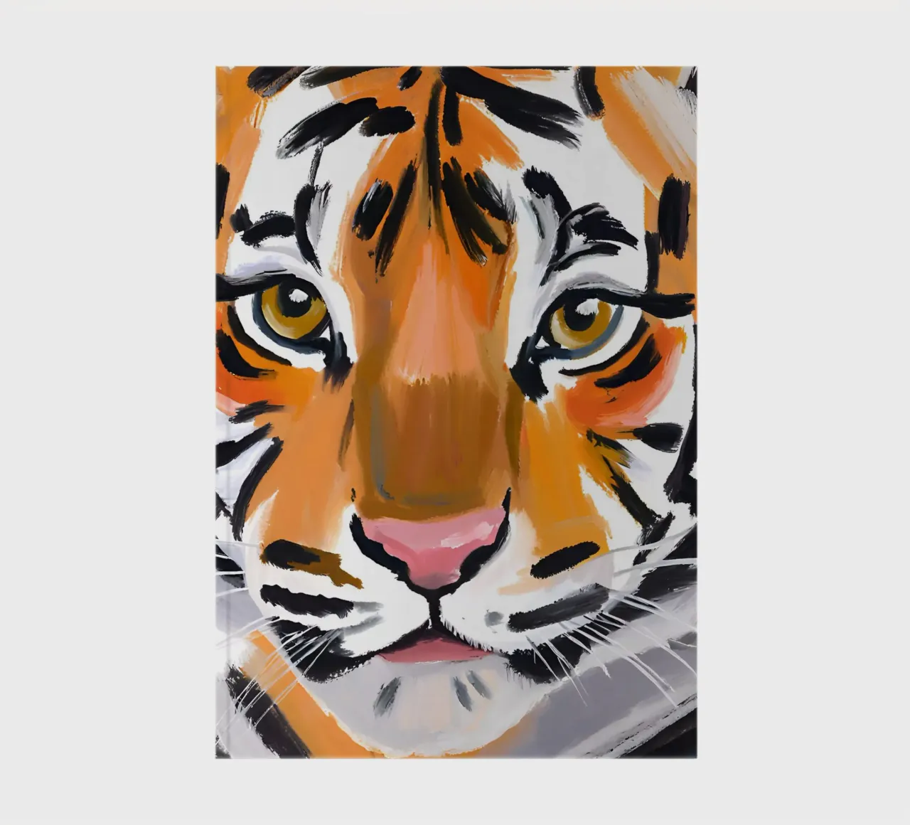 Tigergesicht notebook by Ohkimiko