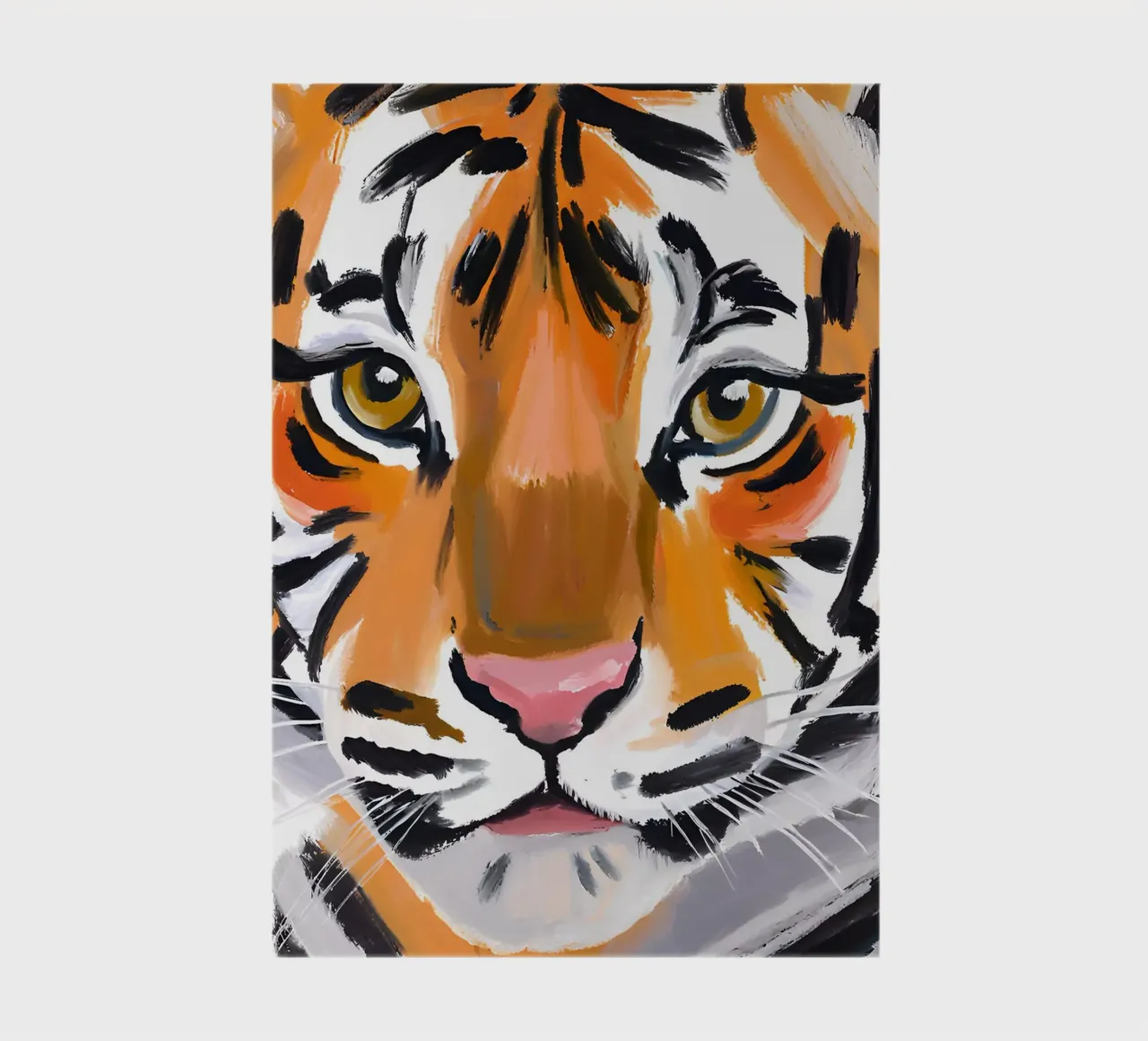 Tigergesicht notebook by Ohkimiko