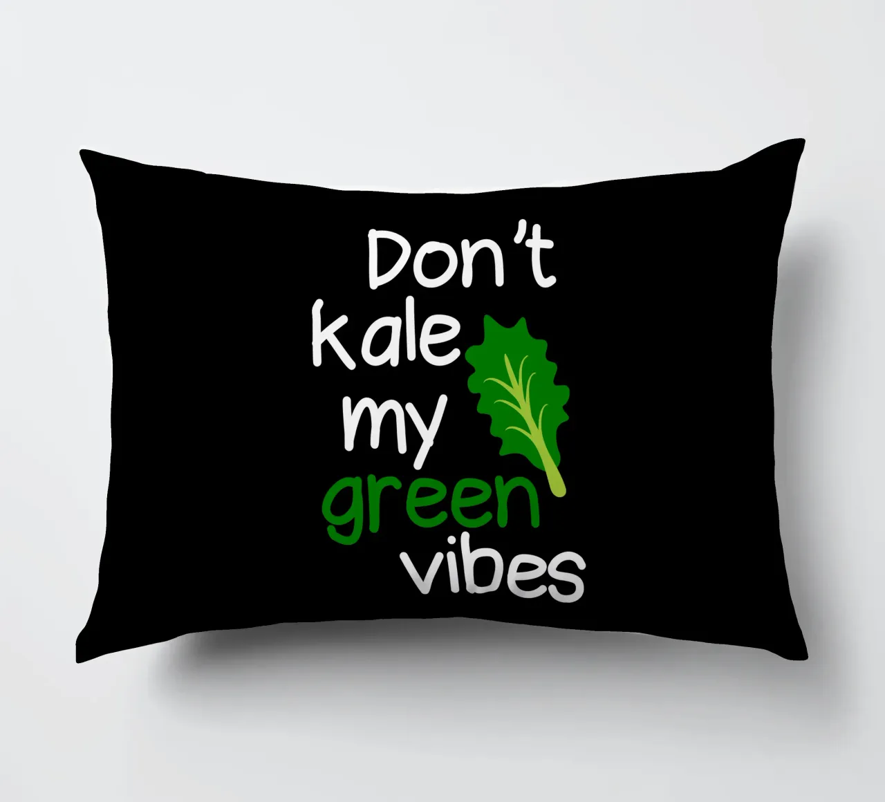 Don't kale my green vibes cuscino da mygreenvalue