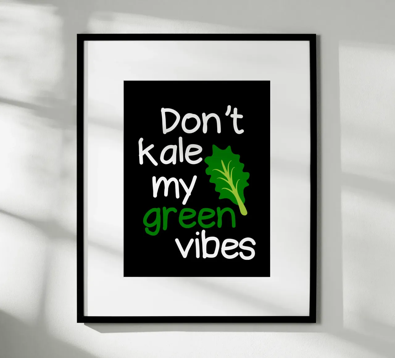 Don't kale my green vibes carta hahnemühle da mygreenvalue
