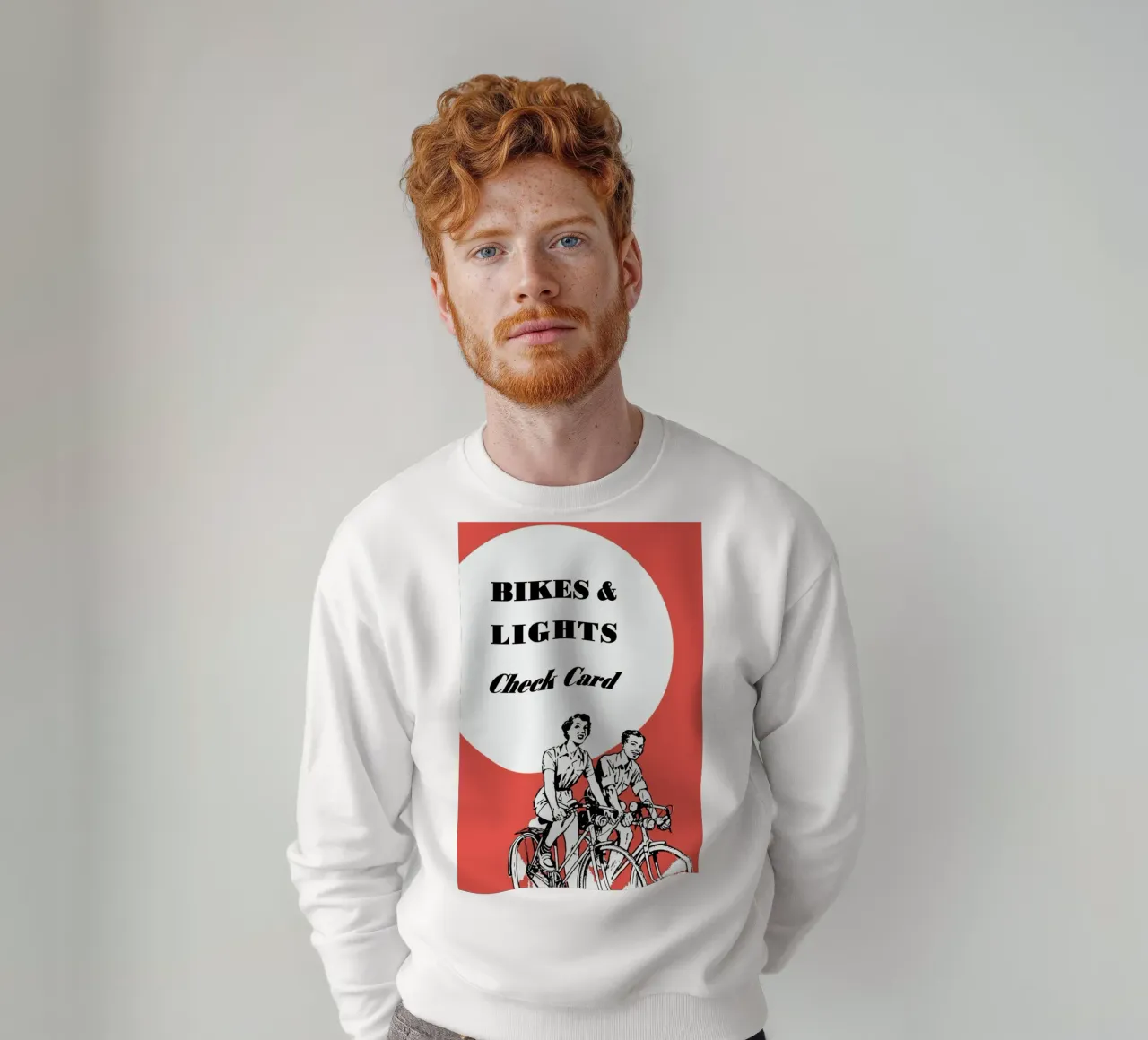 Bikes and Lights felpa da Hemingway Design